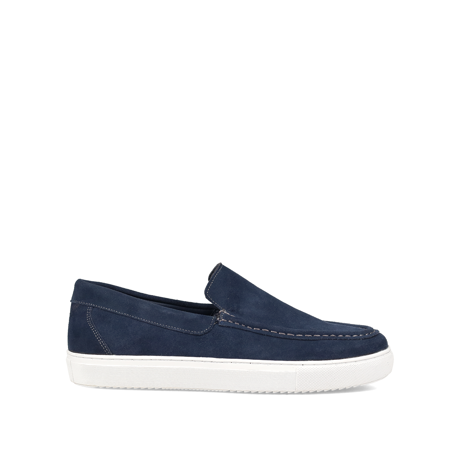 MIGATO Μπλε δερμάτινο ανδρικό loafer