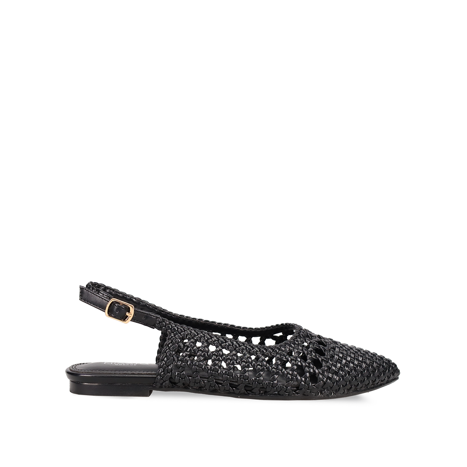 MIGATO - ΣΗΜΑΝΤΙΚΟ: Σε περίπτωση διαφοράς τιμής από το κατάστημα ισχύει παντα και μόνο η τιμή του καταστήματος Μαύρη πλεκτή μπαλαρίνα