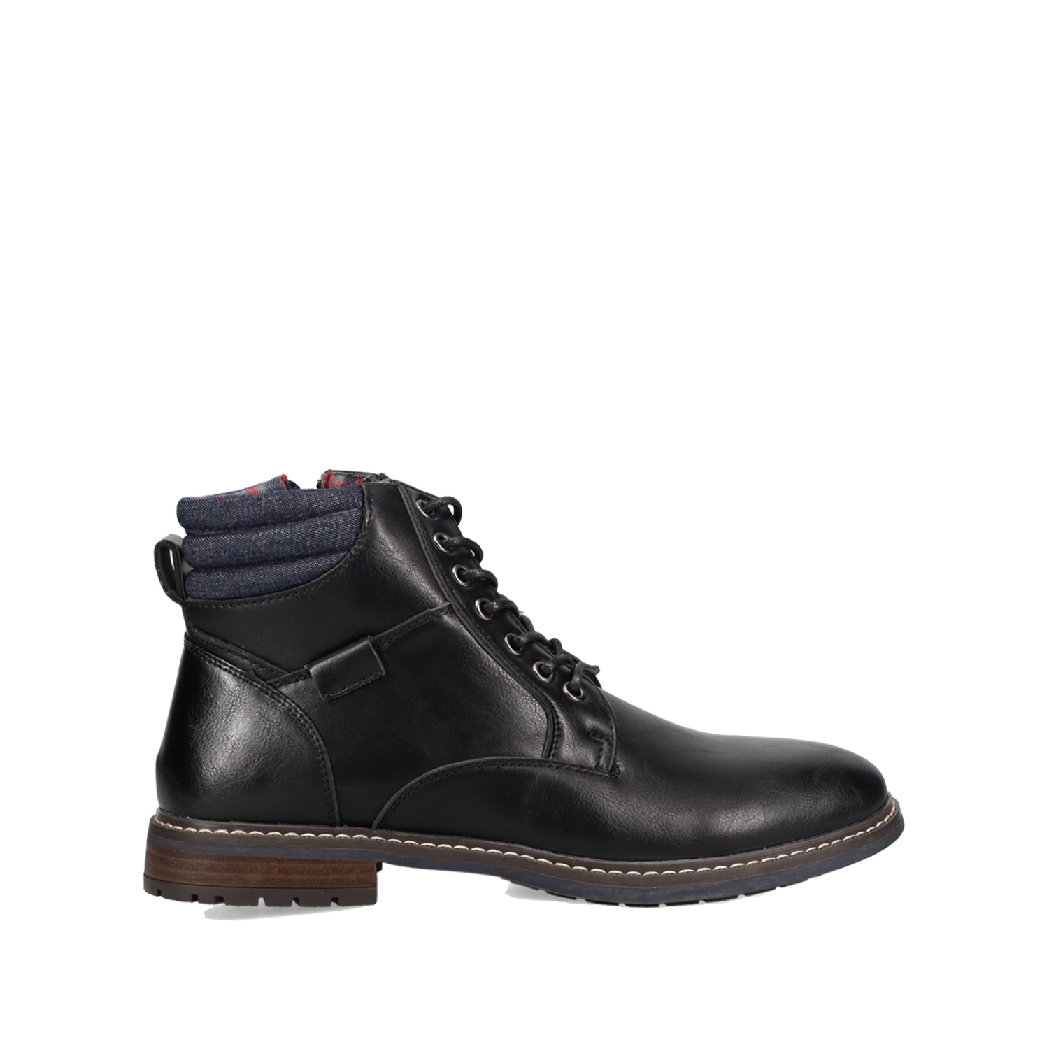 Μαύρο ανδρικό μποτάκι