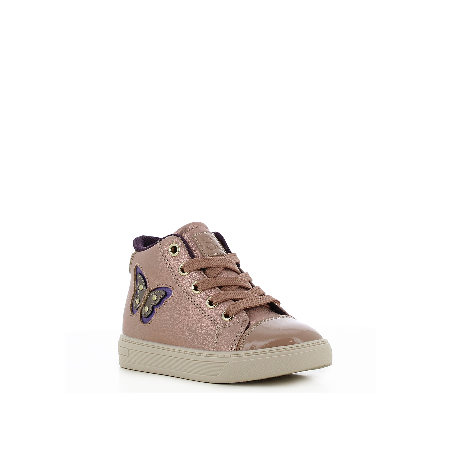 Ροζ παιδικό μποτάκι sneaker φωτογραφία