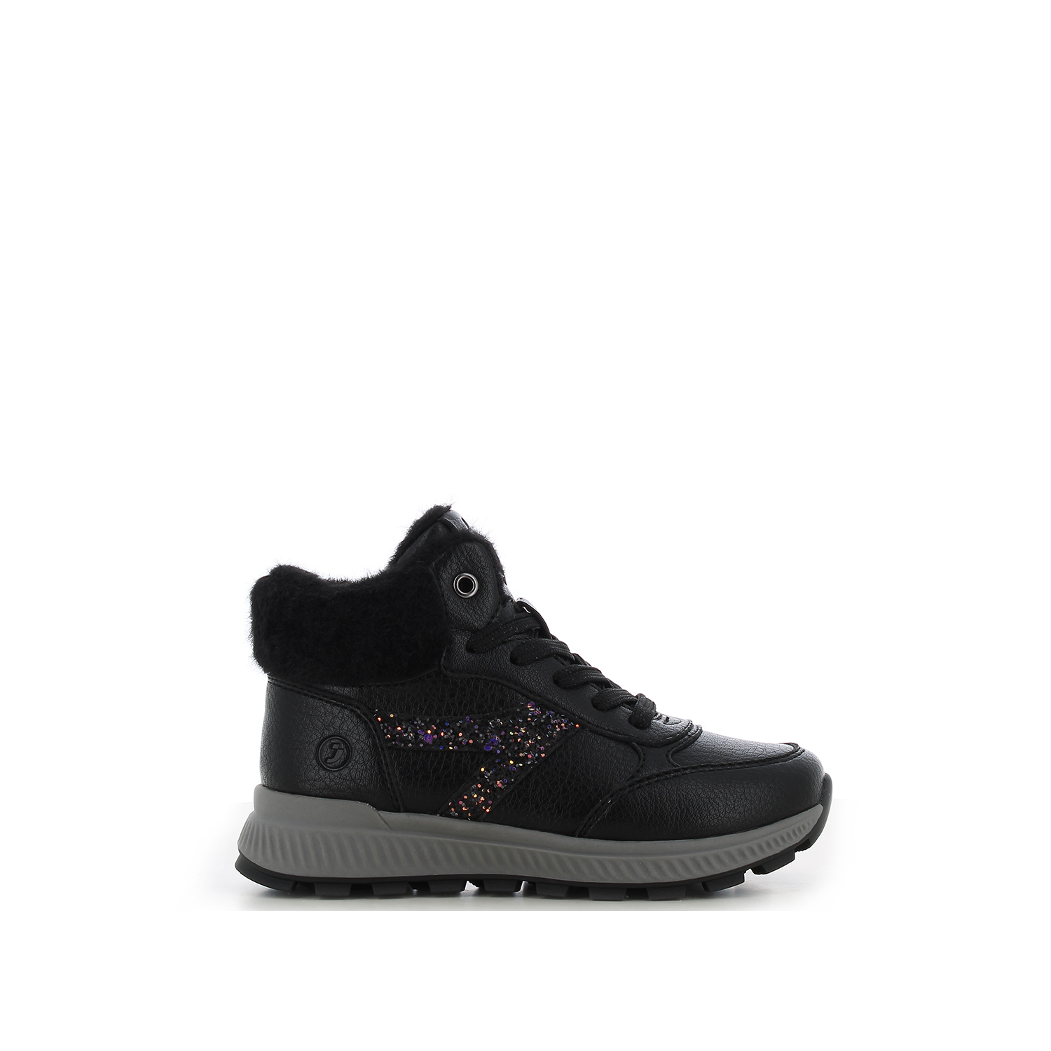 Μαύρο παιδικό μποτάκι