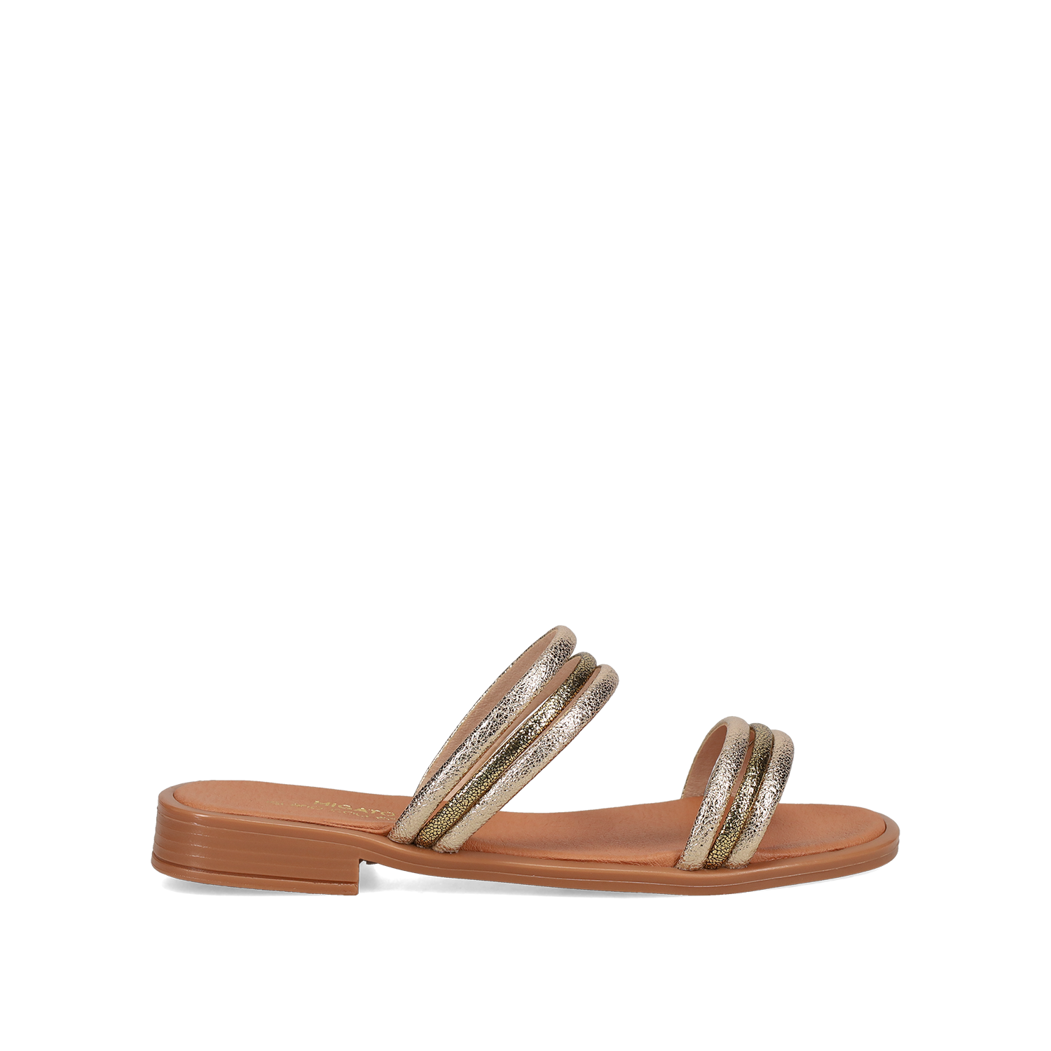 Μεταλλικό ίσιο σανδάλι