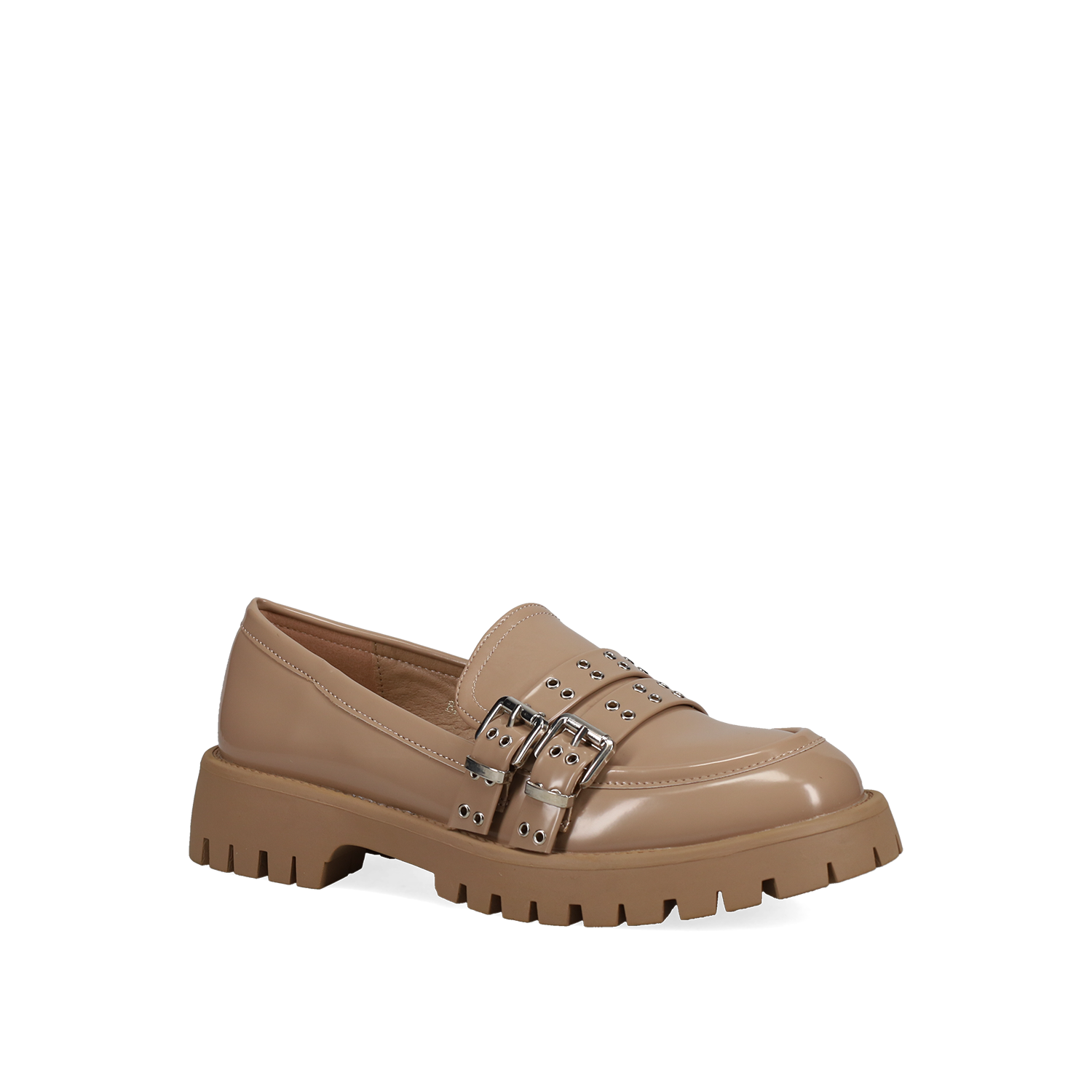 Μπεζ loafer φωτογραφία