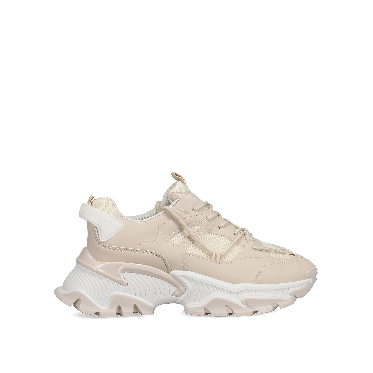 Μπεζ chunky sneaker