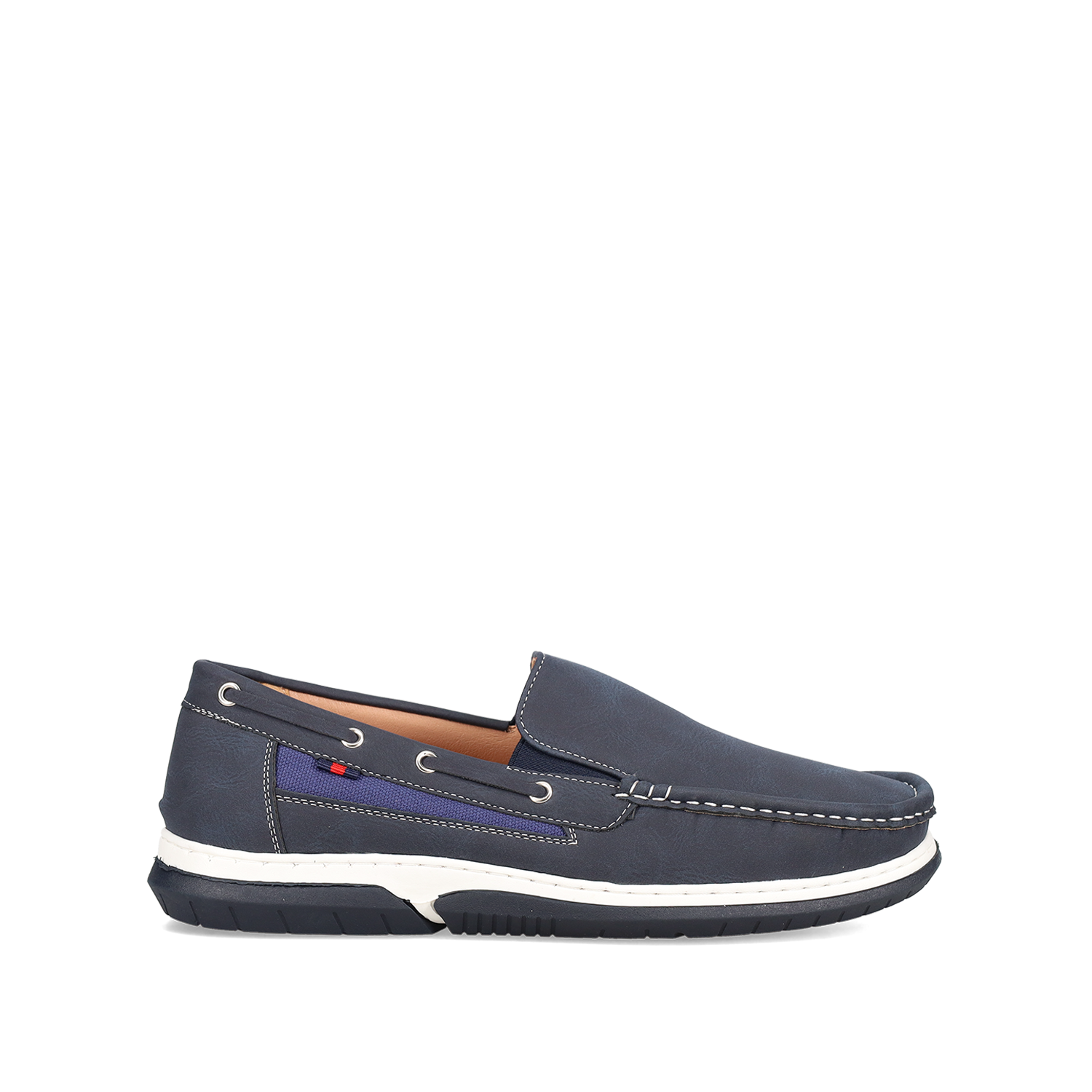 MIGATO Μπλε ανδρικό boat shoe