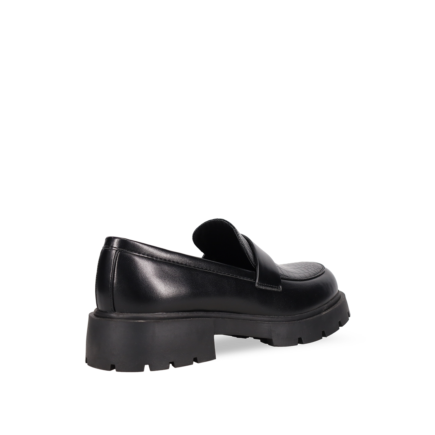Μαύρο chunky loafer φωτογραφία
