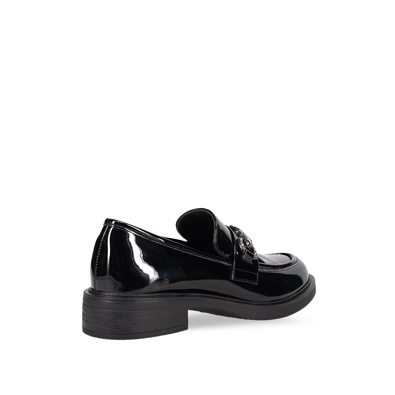  Μαύρο loafer λουστρίνι - 3