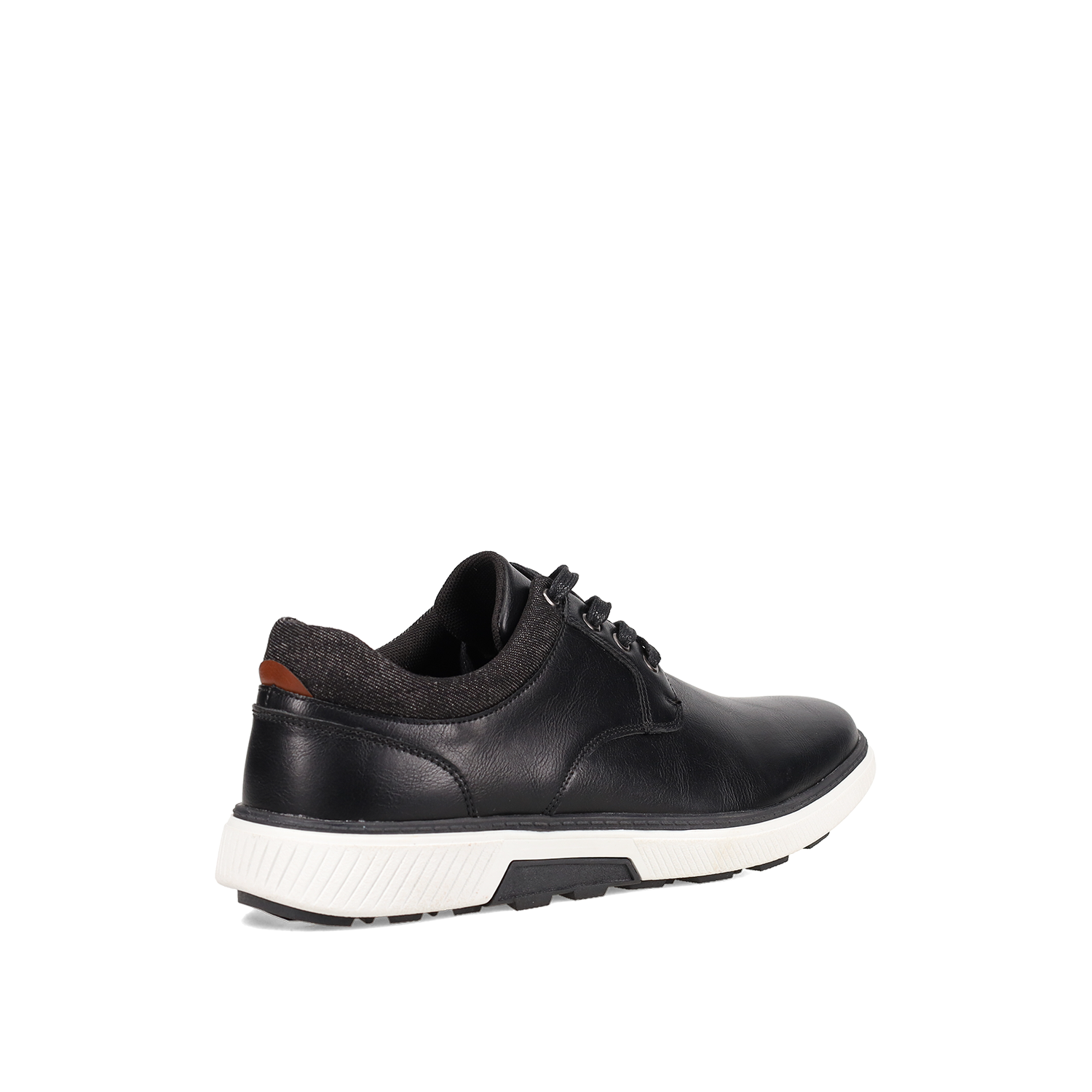 Ανδρικό casual μαύρο παπούτσι φωτογραφία