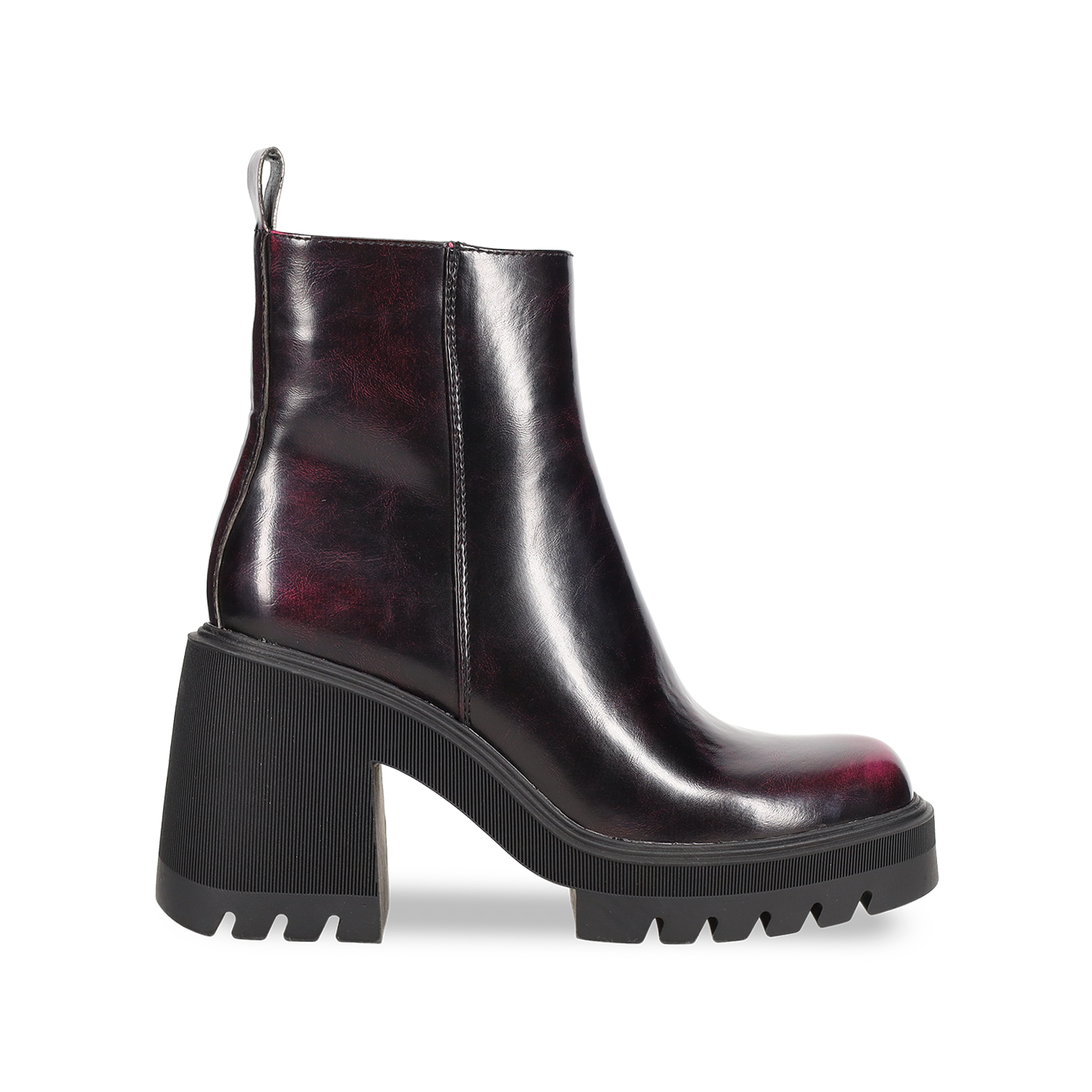 Μαύρο-κόκκινο μποτάκι