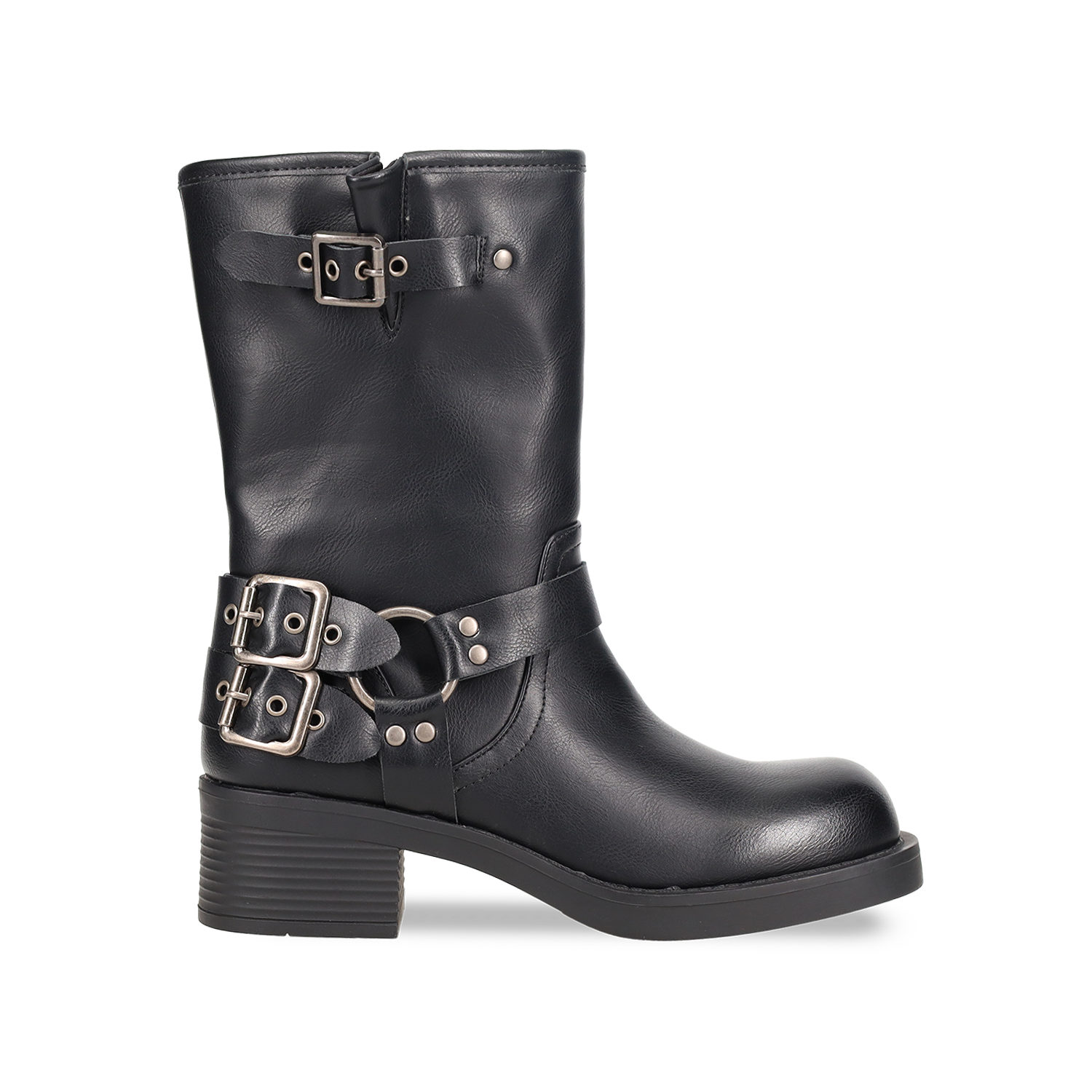 MIGATO - ΣΗΜΑΝΤΙΚΟ: Σε περίπτωση διαφοράς τιμής από το κατάστημα ισχύει παντα και μόνο η τιμή του καταστήματος Μαύρο μποτάκι biker