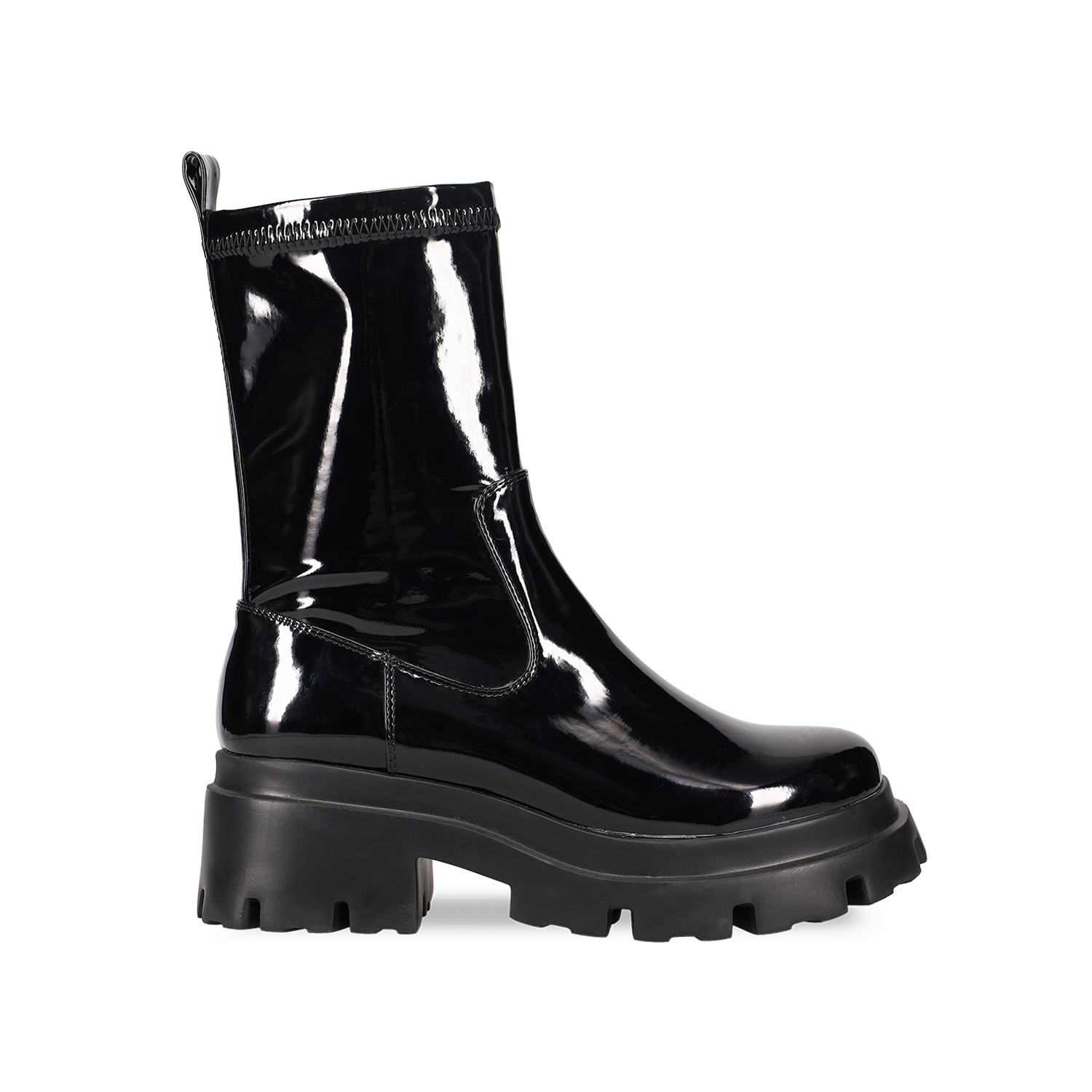 MIGATO - ΣΗΜΑΝΤΙΚΟ: Σε περίπτωση διαφοράς τιμής από το κατάστημα ισχύει παντα και μόνο η τιμή του καταστήματος Μαύρο μποτάκι λουστρίνι