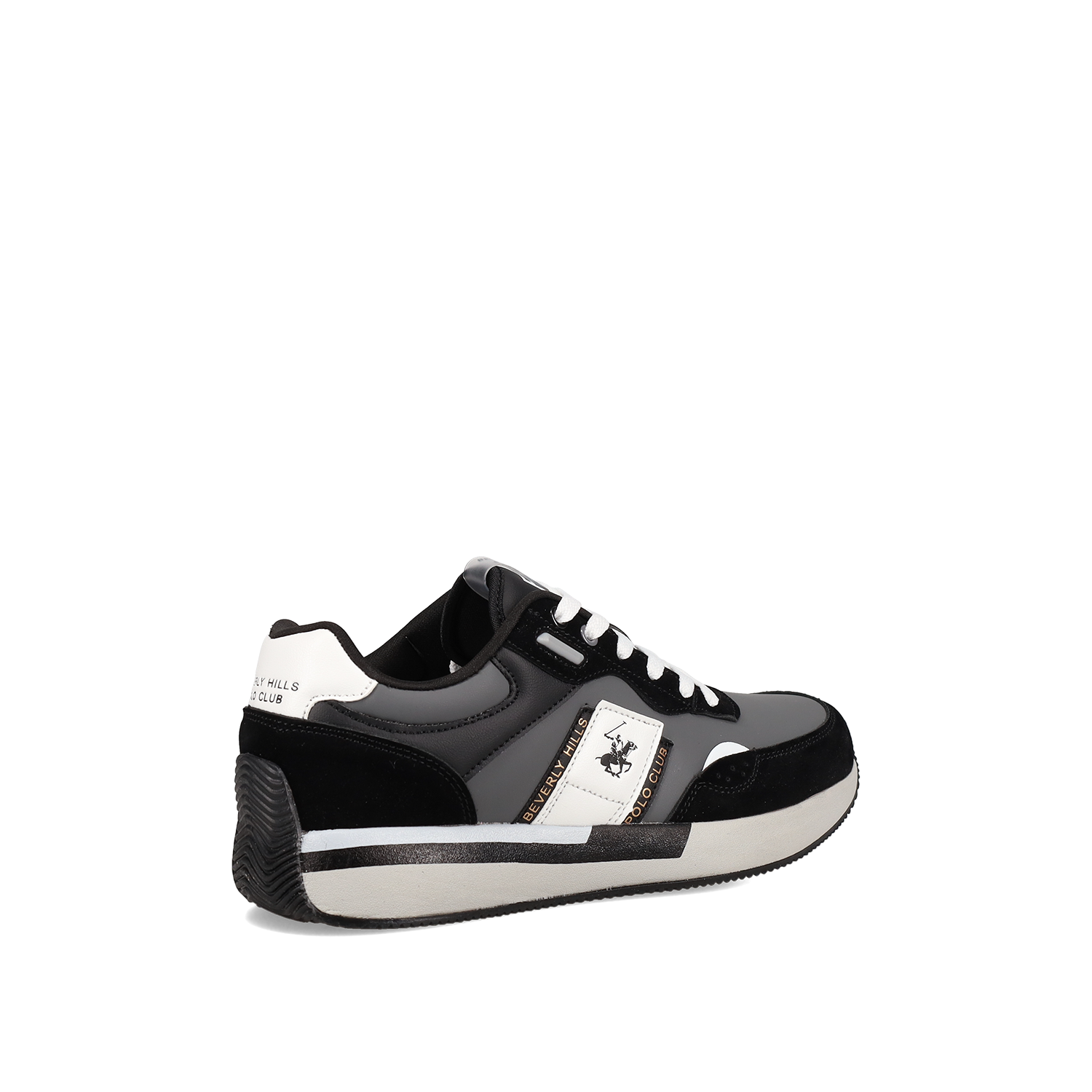 Μαύρο ανδρικό sneaker φωτογραφία