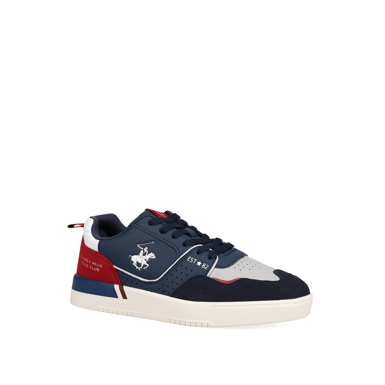 Μπλε ανδρικό sneaker φωτογραφία