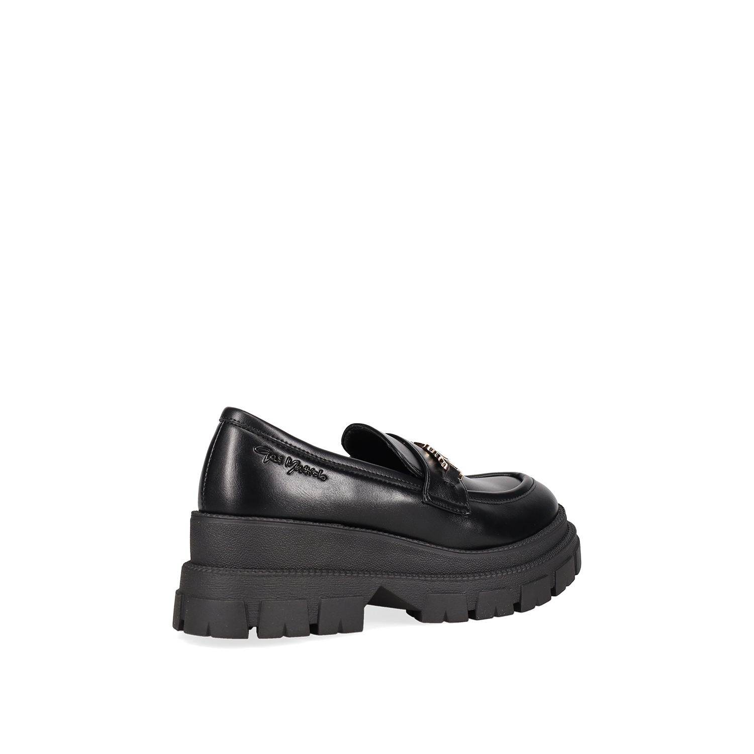 Μαύρο chunky loafer φωτογραφία