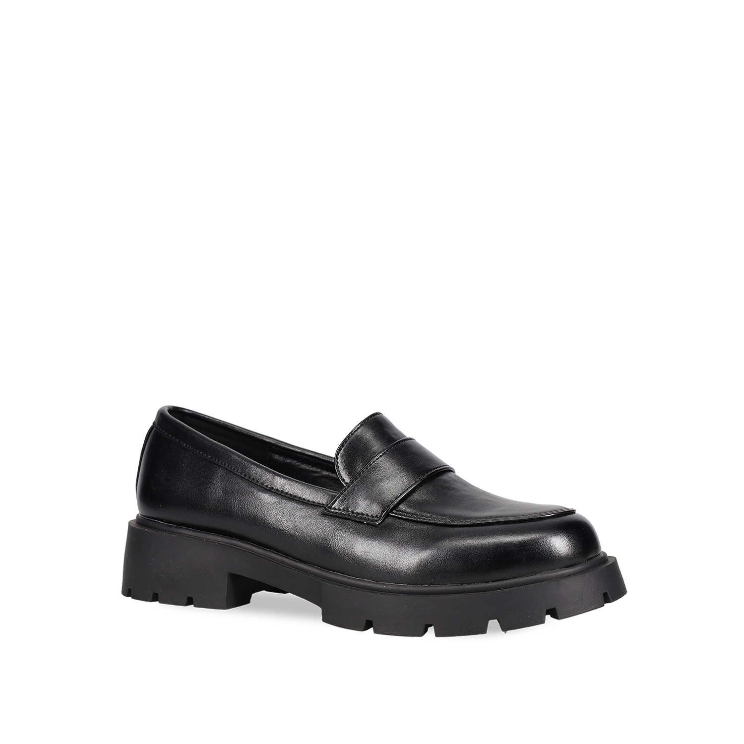 Μαύρο chunky loafer φωτογραφία