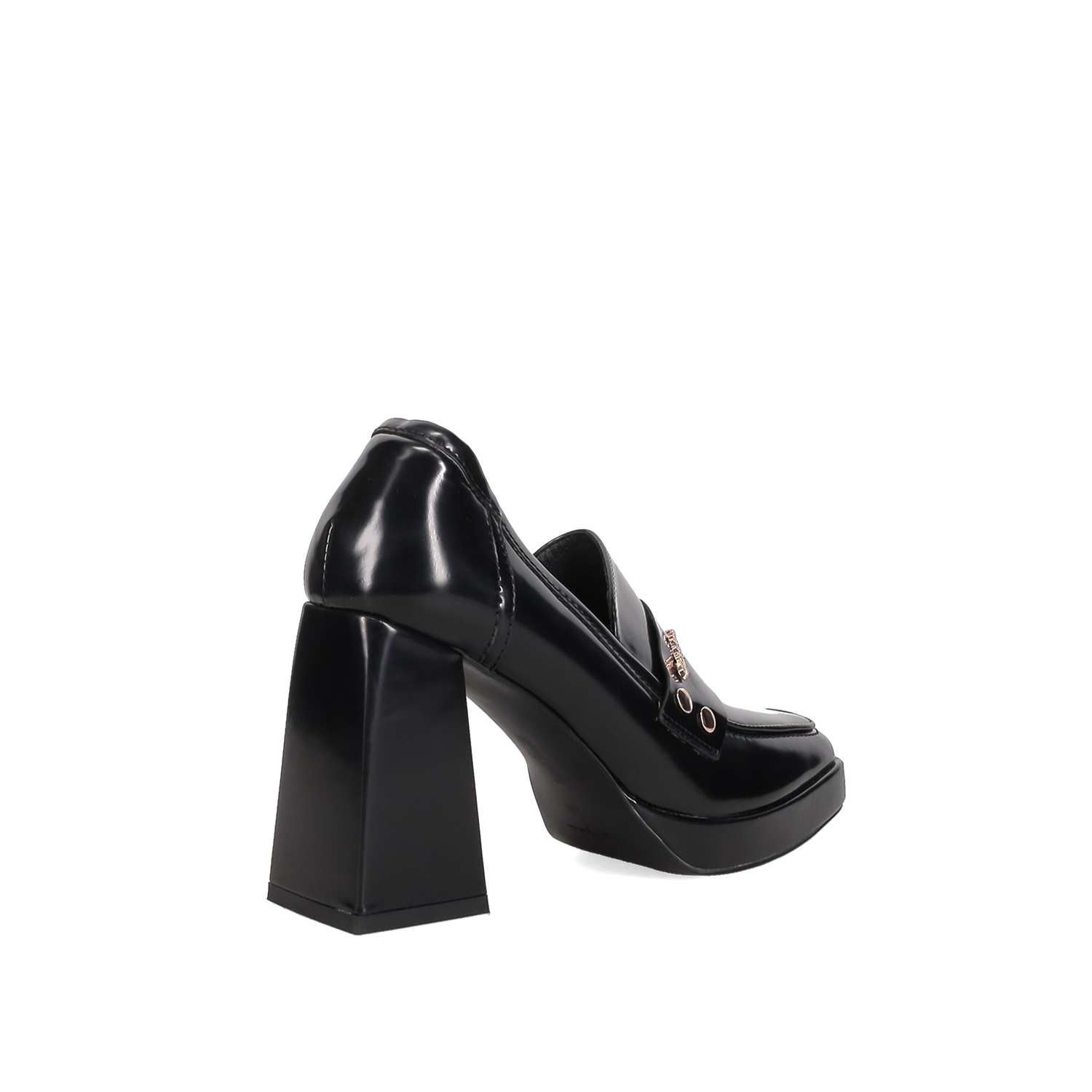 LOVE TO LOVE by GAI MATTIOLO Μαύρο loafer - 3