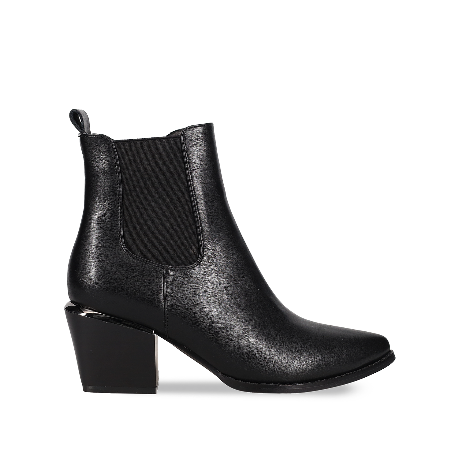 Μαύρο western μποτάκι