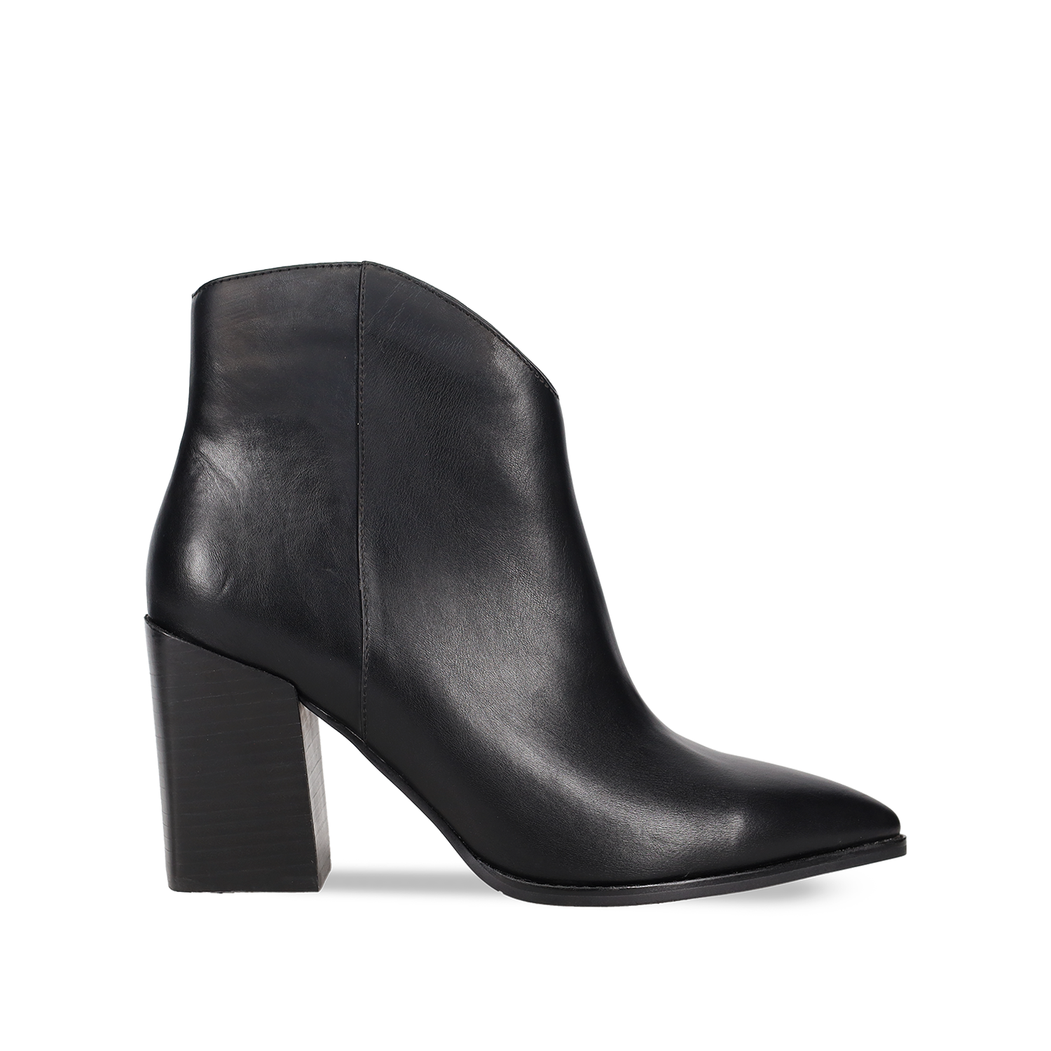 Μαύρο western μποτάκι