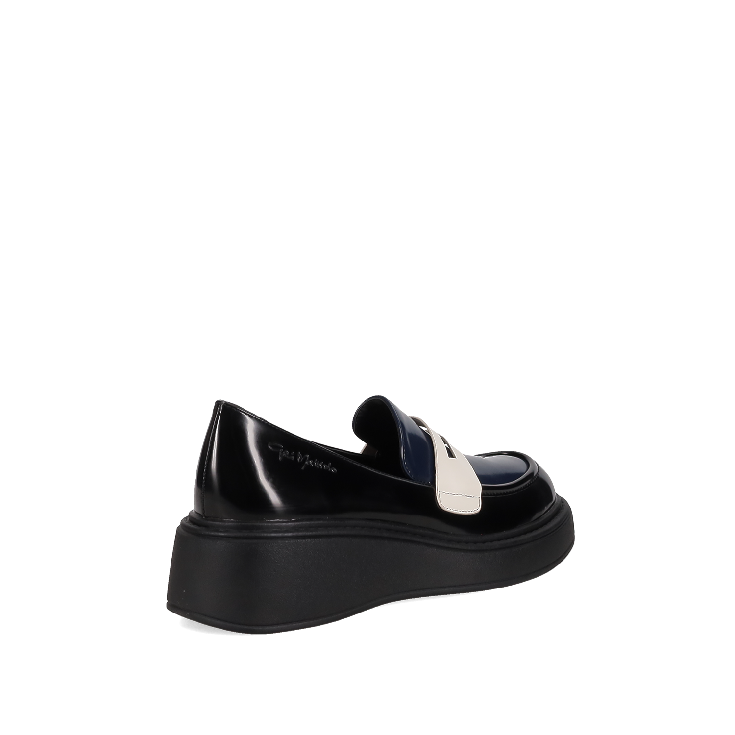 LOVE TO LOVE by GAI MATTIOLO Μαύρο loafer - 3