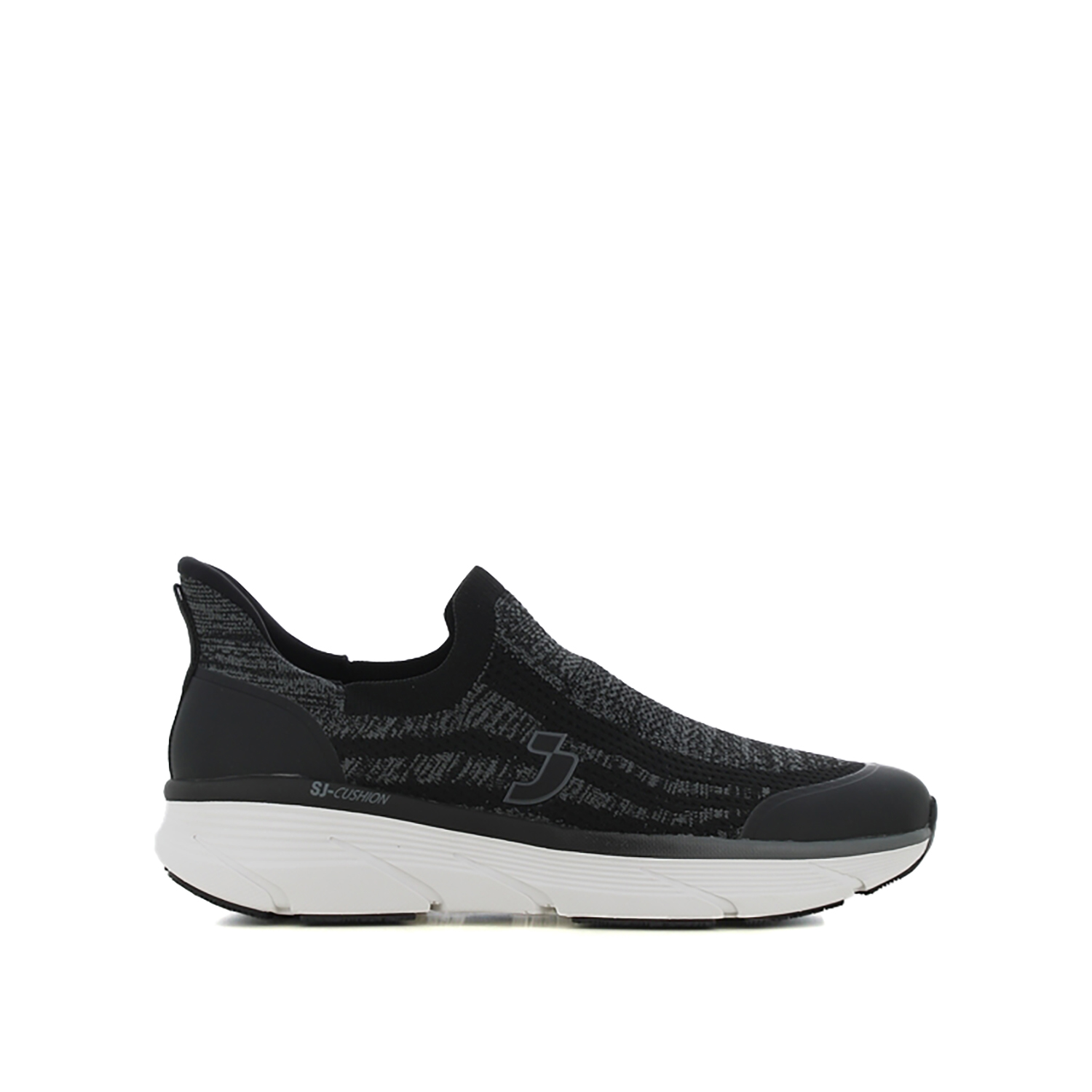 Μαύρο ανδρικό slip-on sneaker