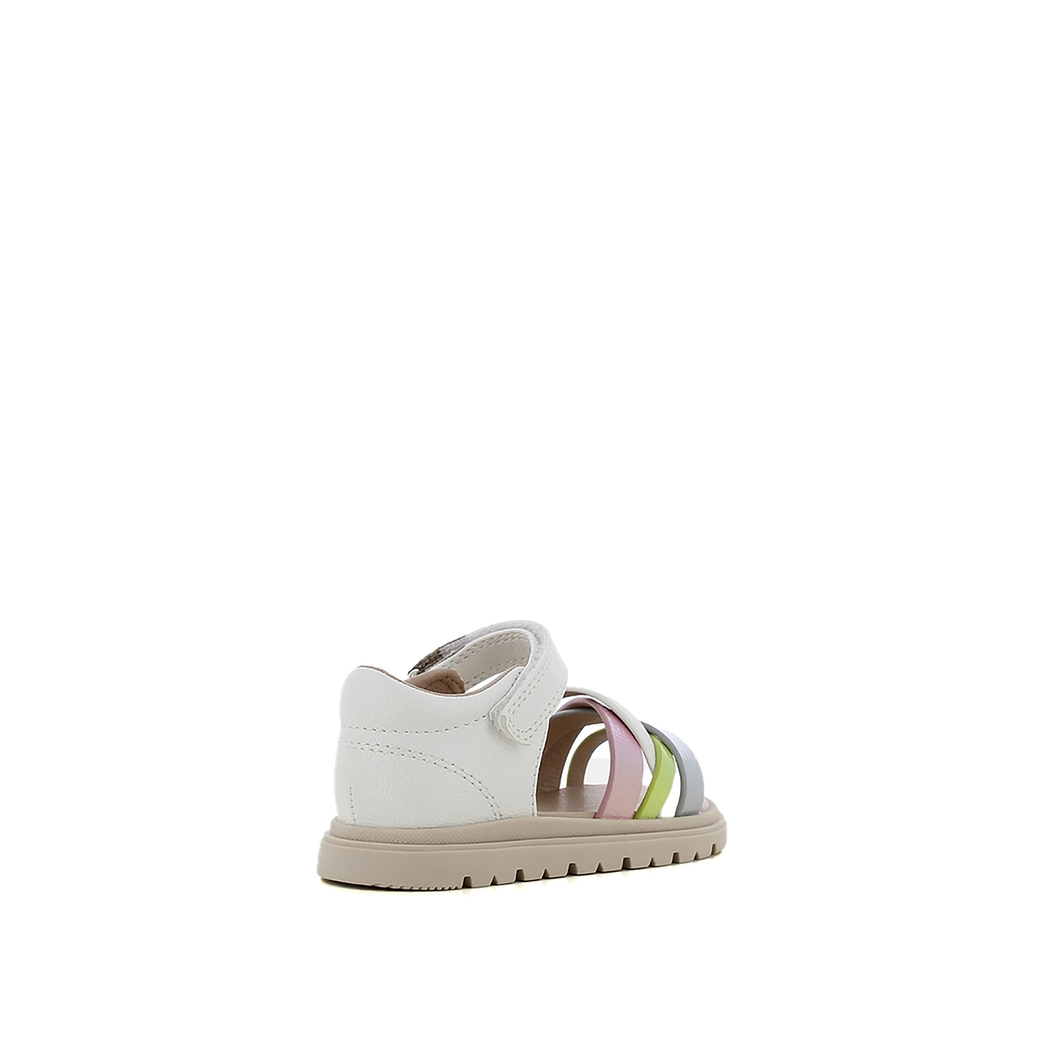 Λευκό παιδικό πέδιλο φωτογραφία