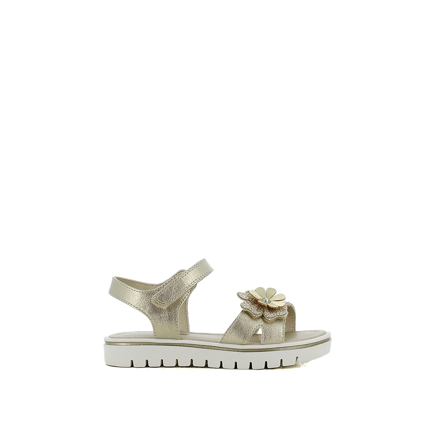 Χρυσό παιδικό πέδιλο