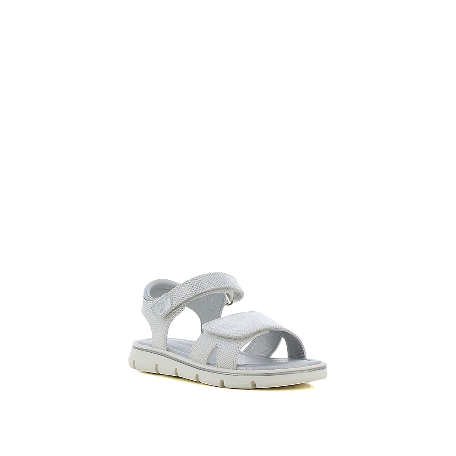 Ασημί παιδικό πέδιλο φωτογραφία