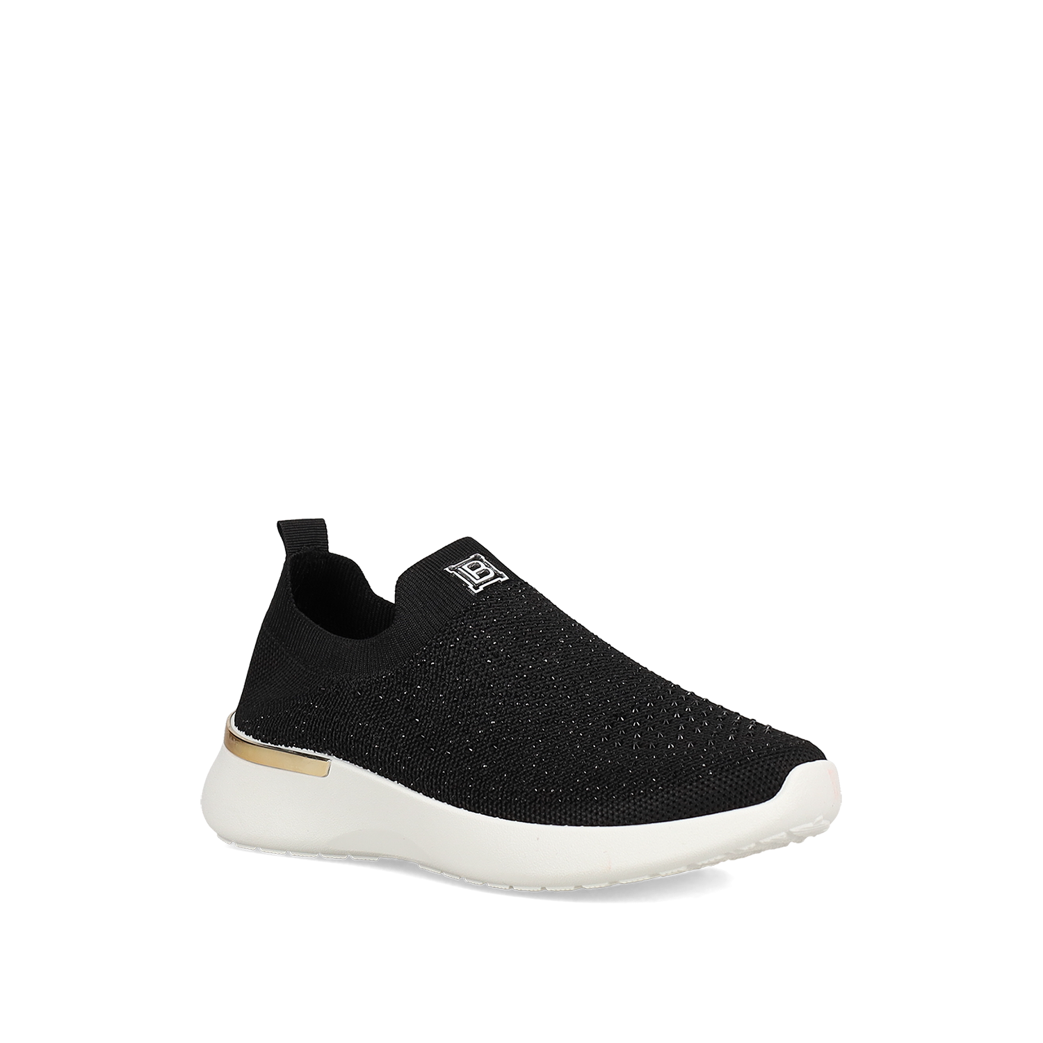 Μαύρο slip-on sneaker φωτογραφία