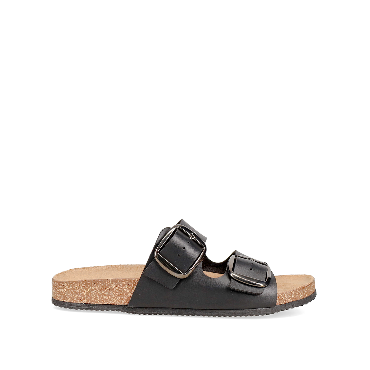 Μαύρο footbed σανδάλι