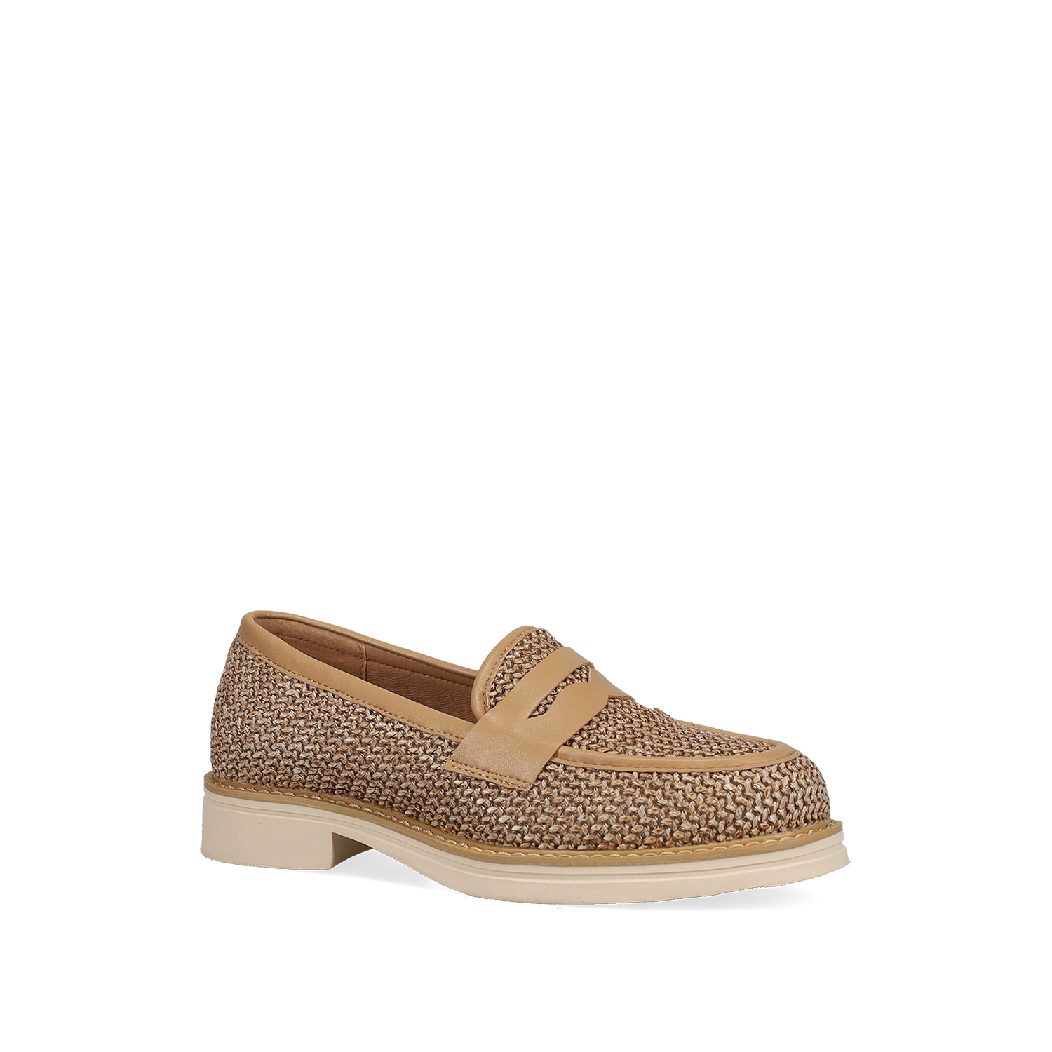 Μπεζ loafer φωτογραφία
