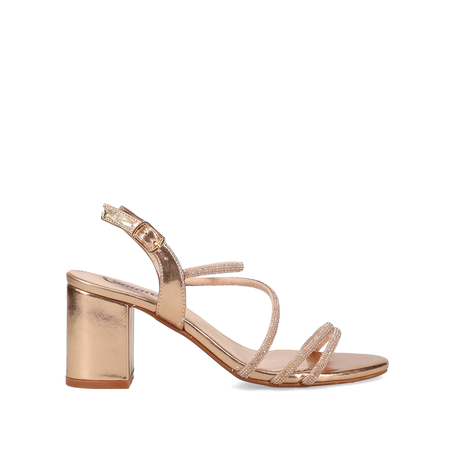 Ροζ χρυσό πέδιλο