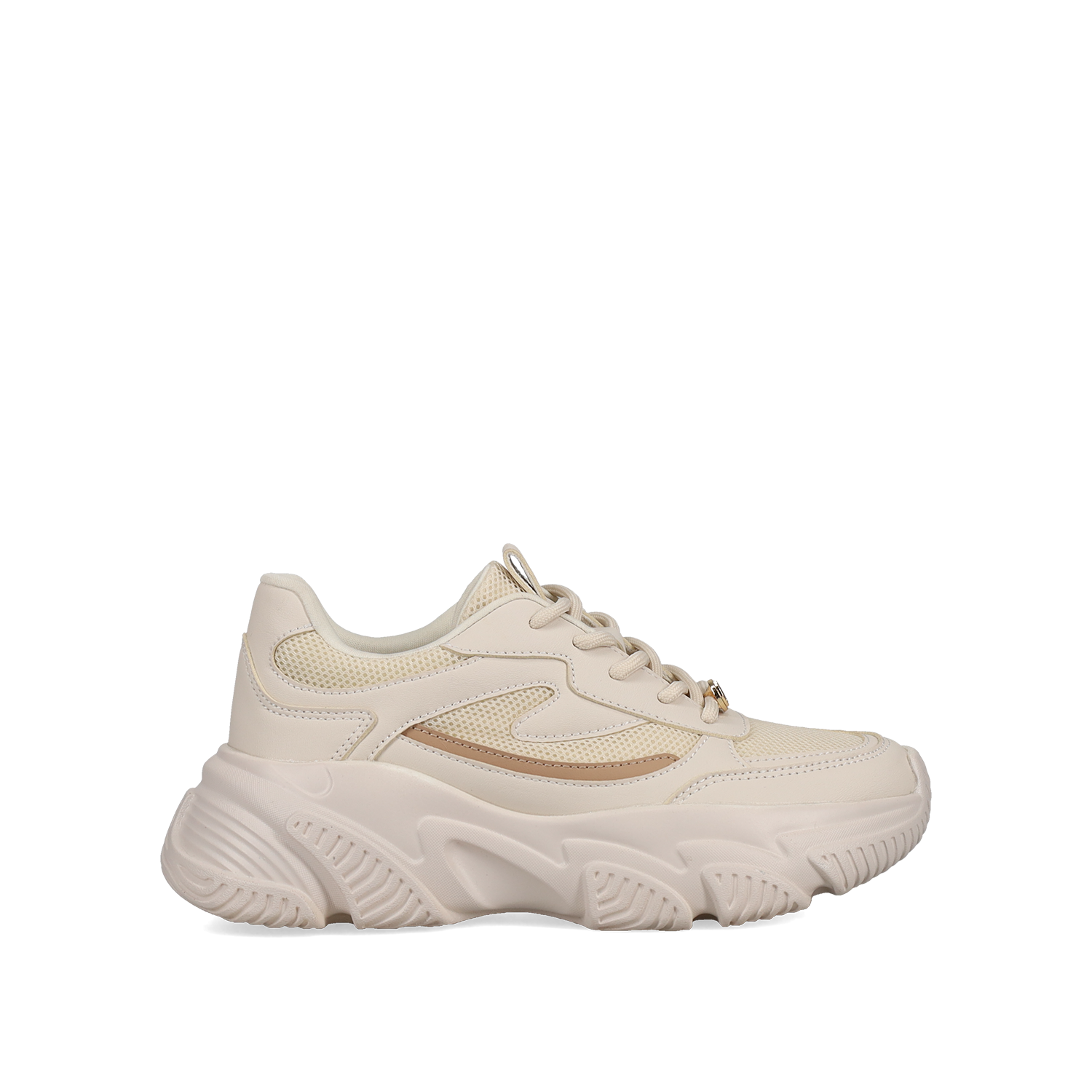 Μπεζ chunky sneaker