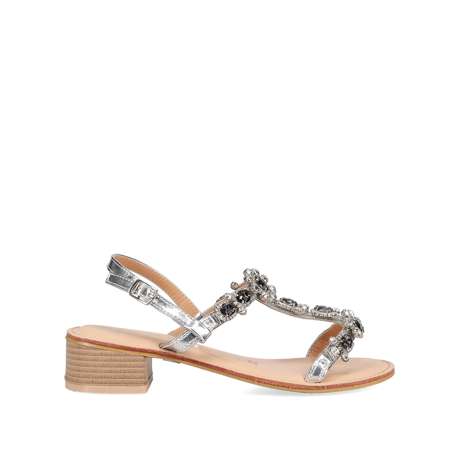 Ασημί σανδάλι