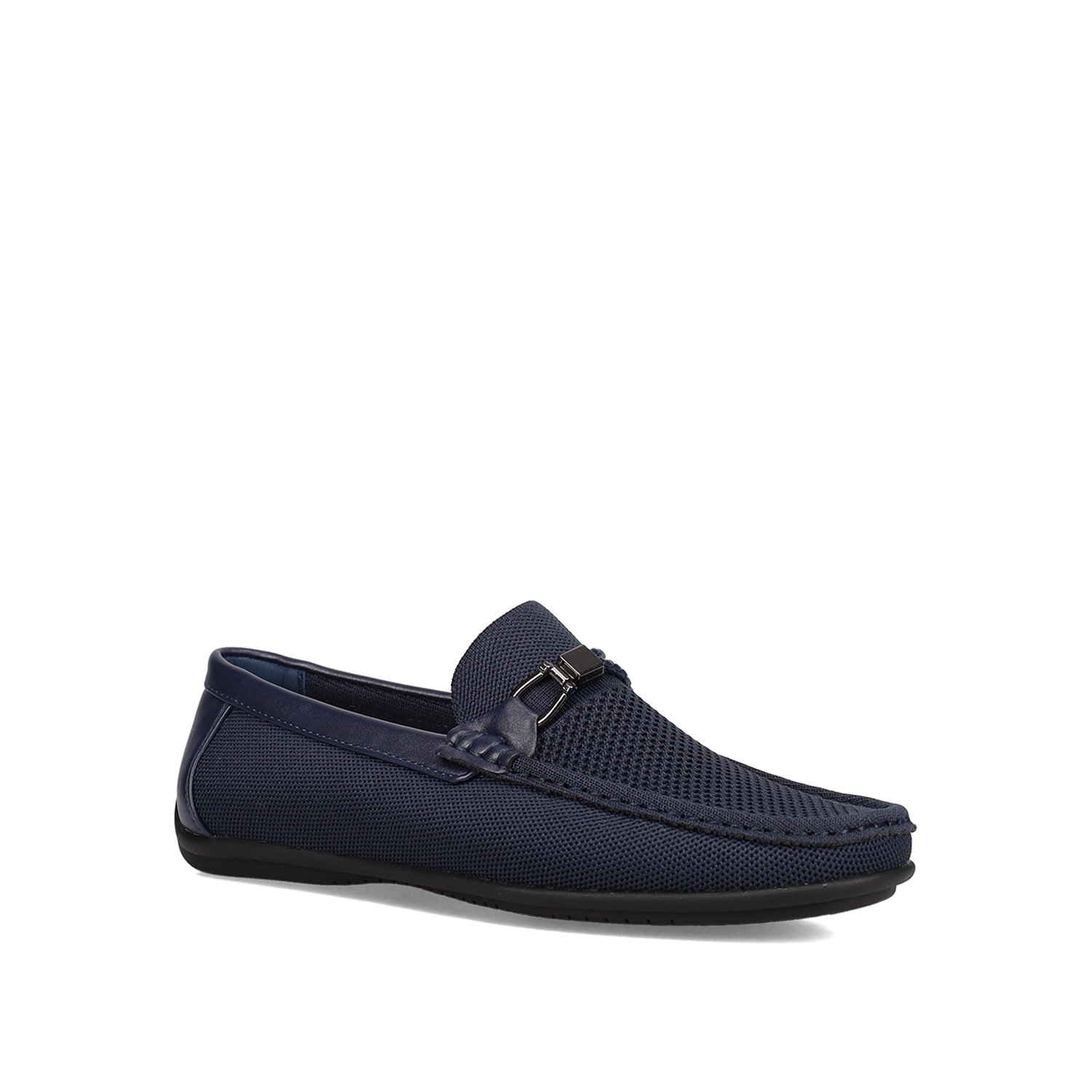 Μπλε ανδρικό loafer φωτογραφία