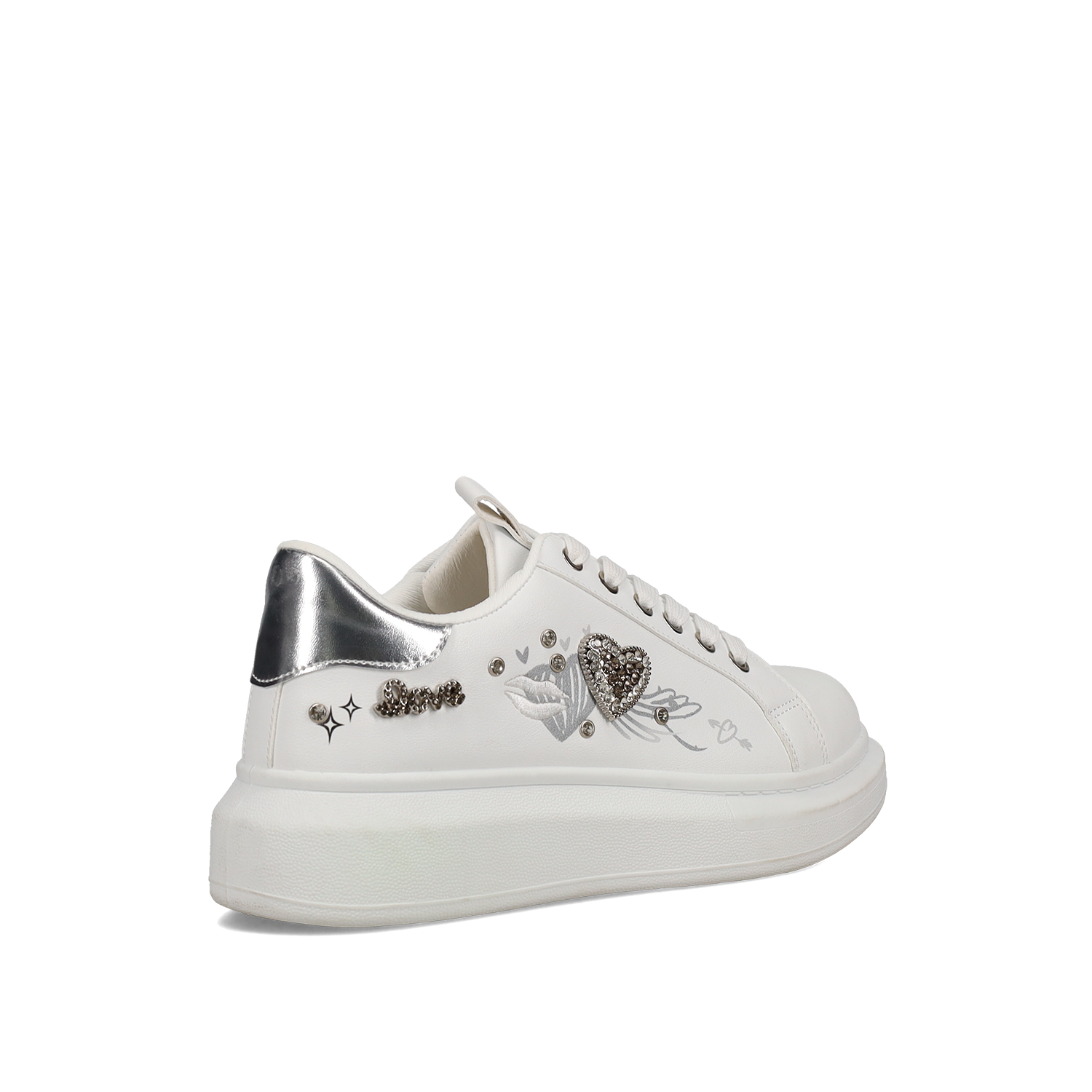  Λευκό sneaker - 3