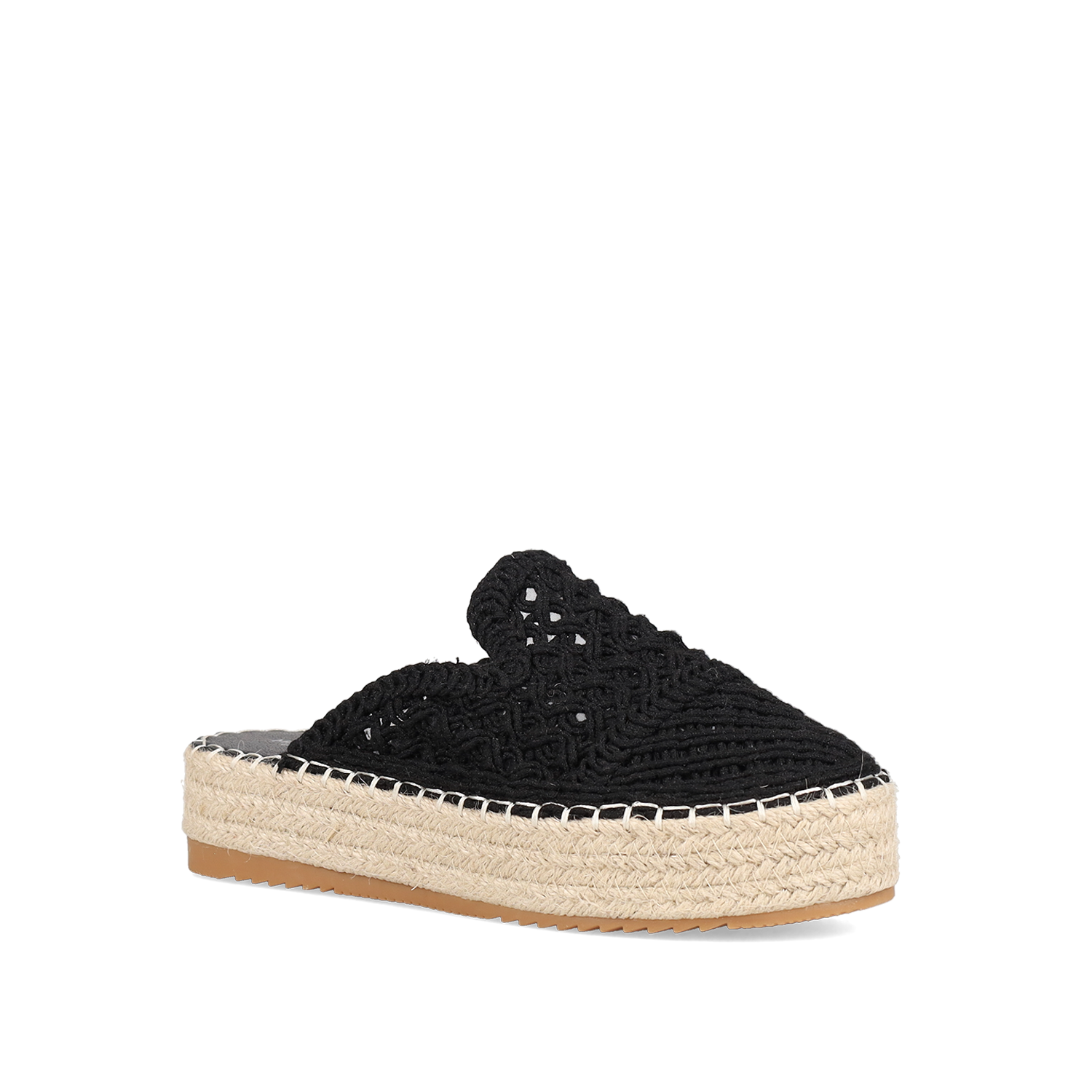 Μαύρη slip-on εσπαντρίγια φωτογραφία