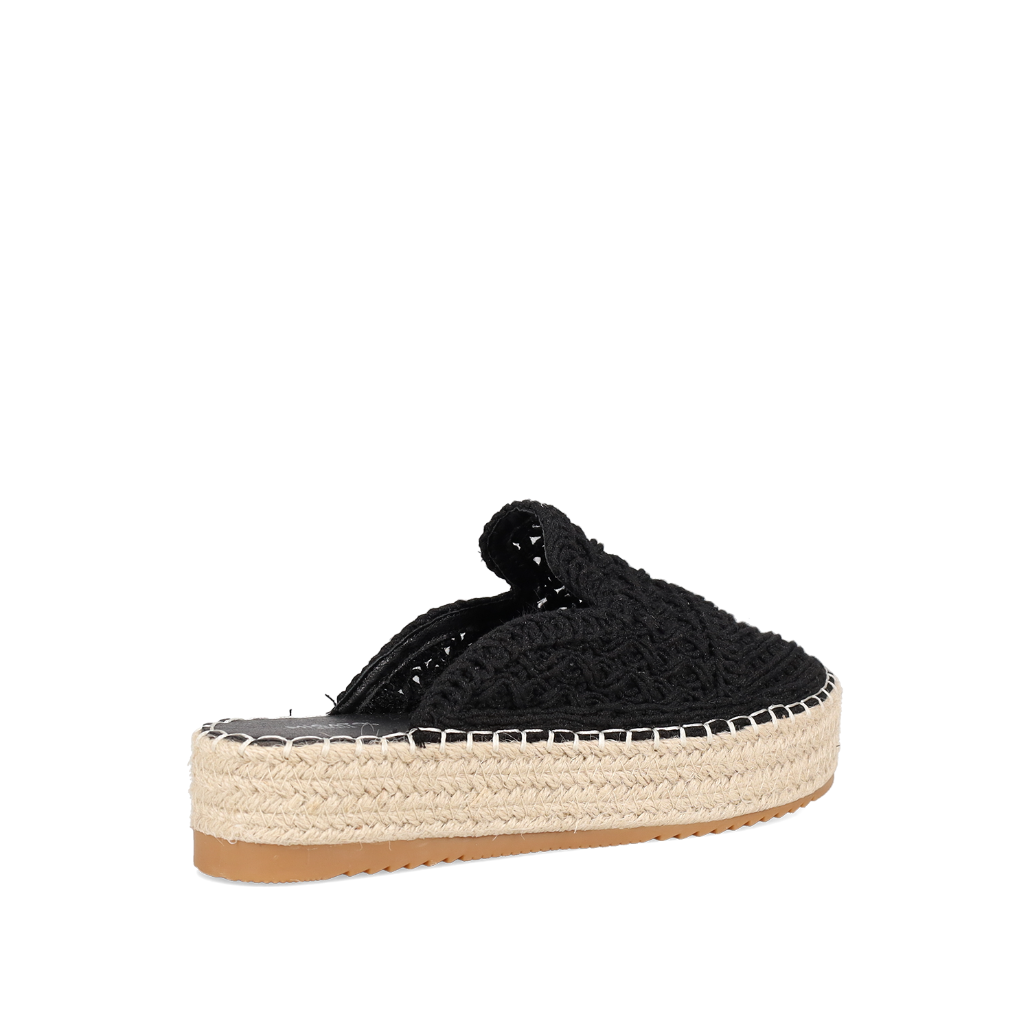 Μαύρη slip-on εσπαντρίγια φωτογραφία