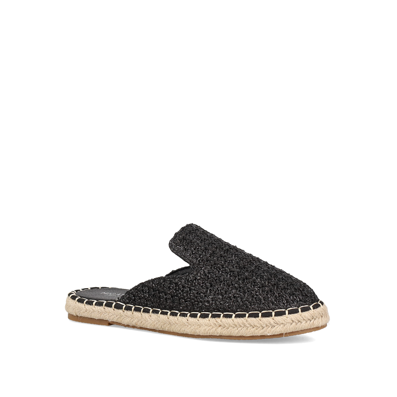 Μαύρη slip-on εσπαντρίγια φωτογραφία