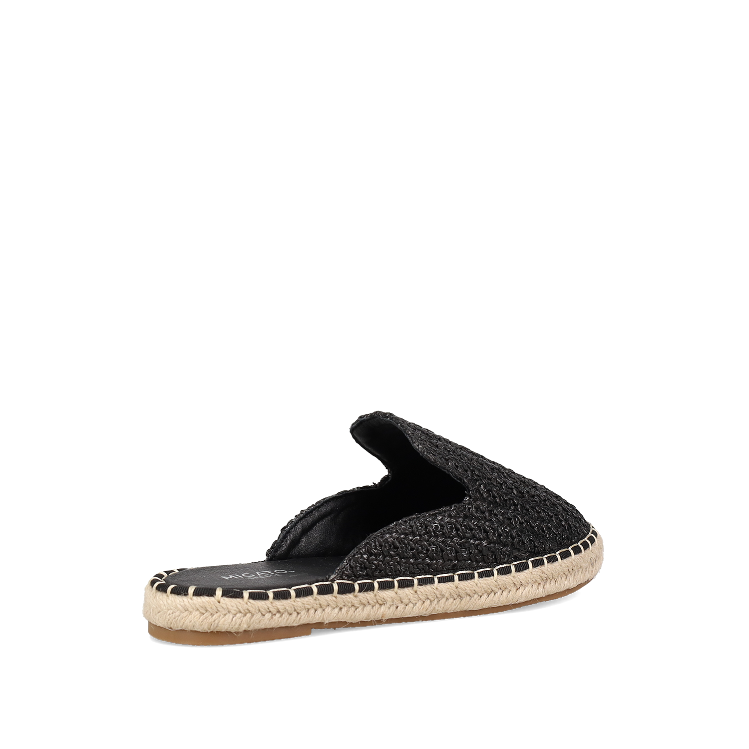 Μαύρη slip-on εσπαντρίγια φωτογραφία