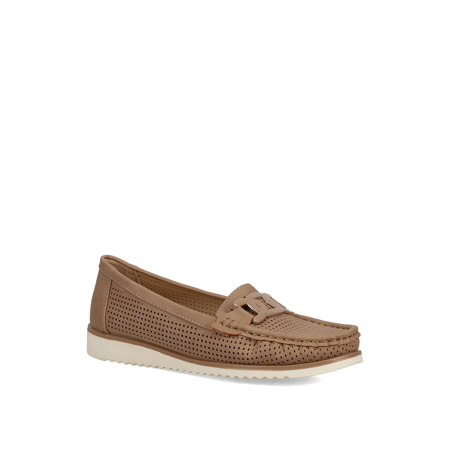 Taupe loafer