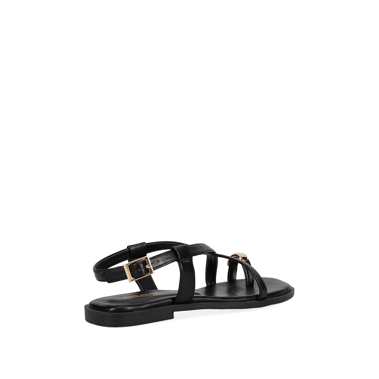 Μαύρο σανδάλι φωτογραφία