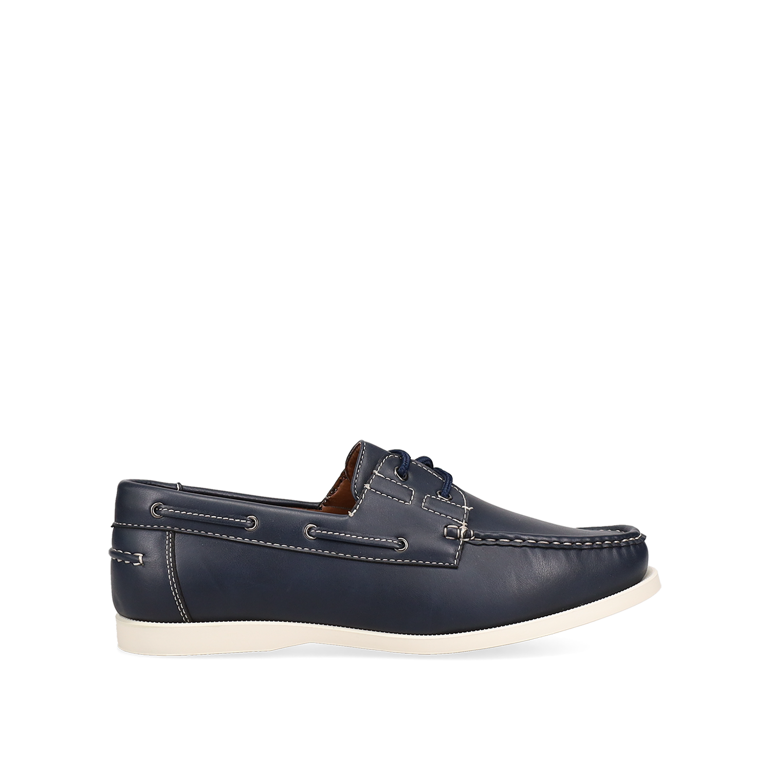 Μπλε ανδρικό παπούτσι boat shoe