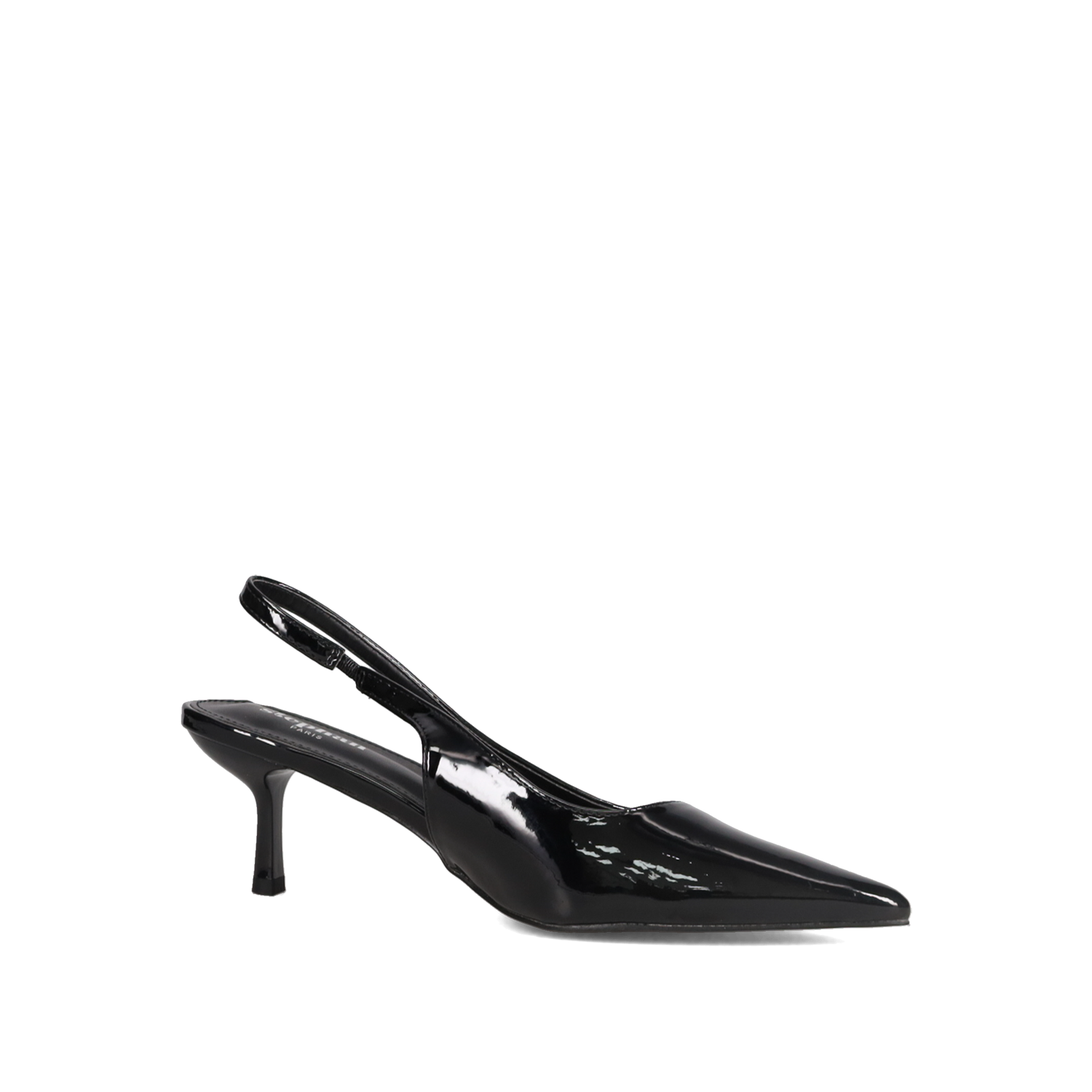 Μαύρη εξώφτερνη γόβα φωτογραφία