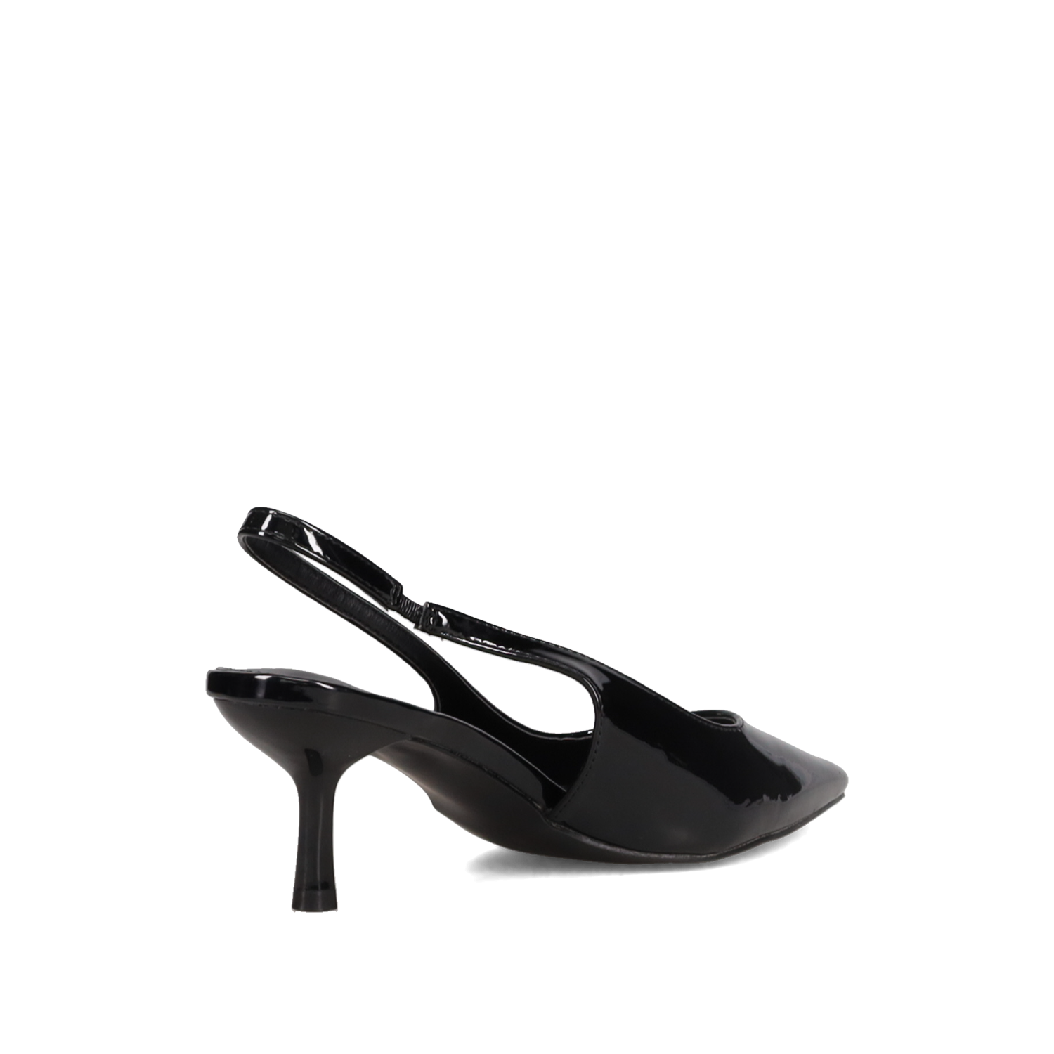 Μαύρη εξώφτερνη γόβα φωτογραφία