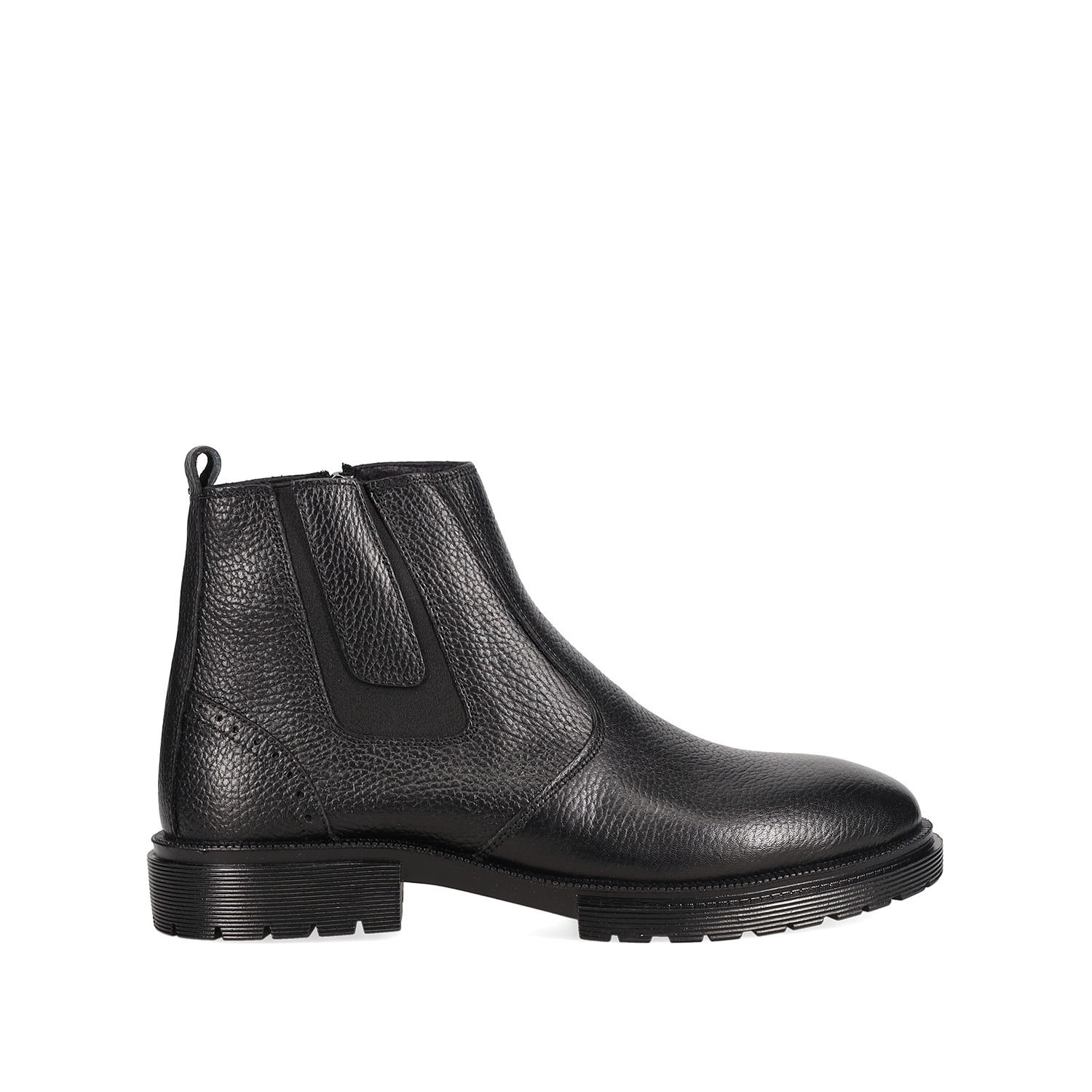 Μαύρο ανδρικό chelsea μποτάκι