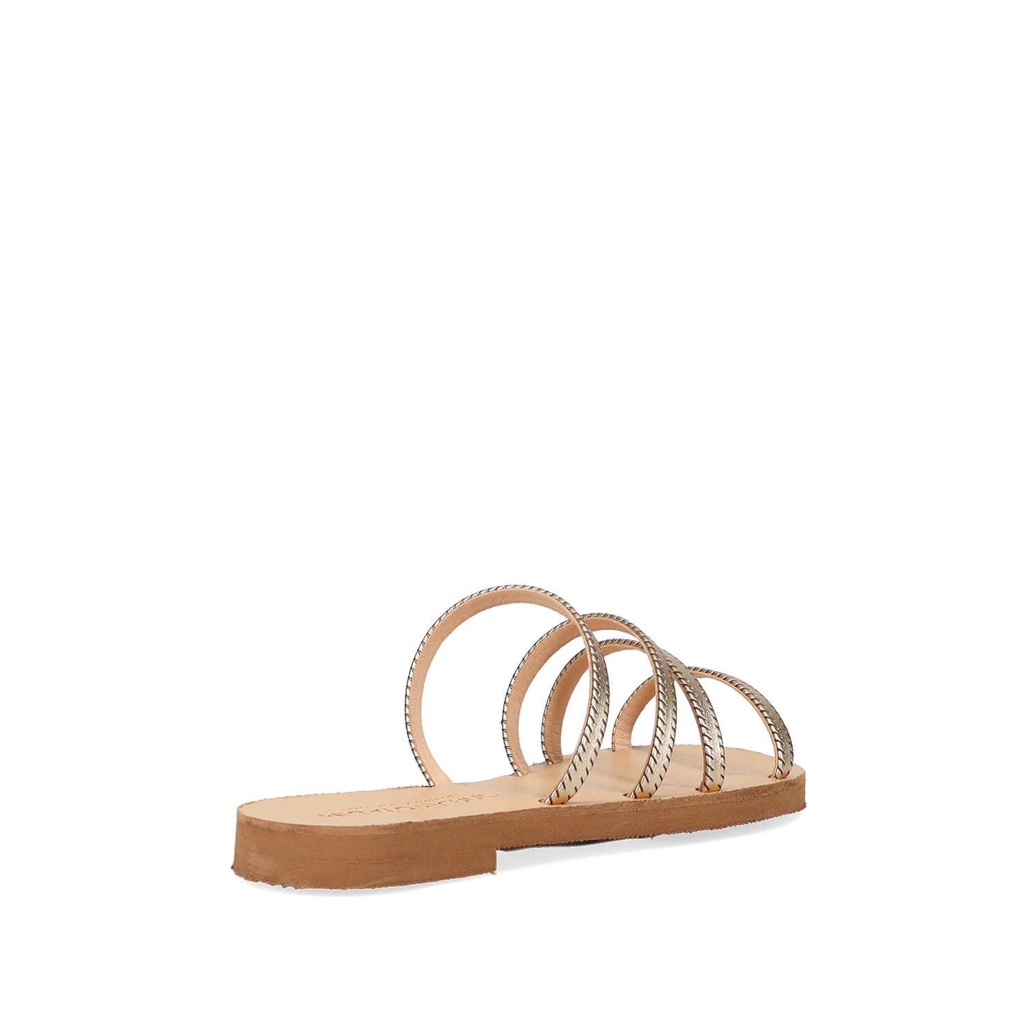 Χρυσό σανδάλι φωτογραφία