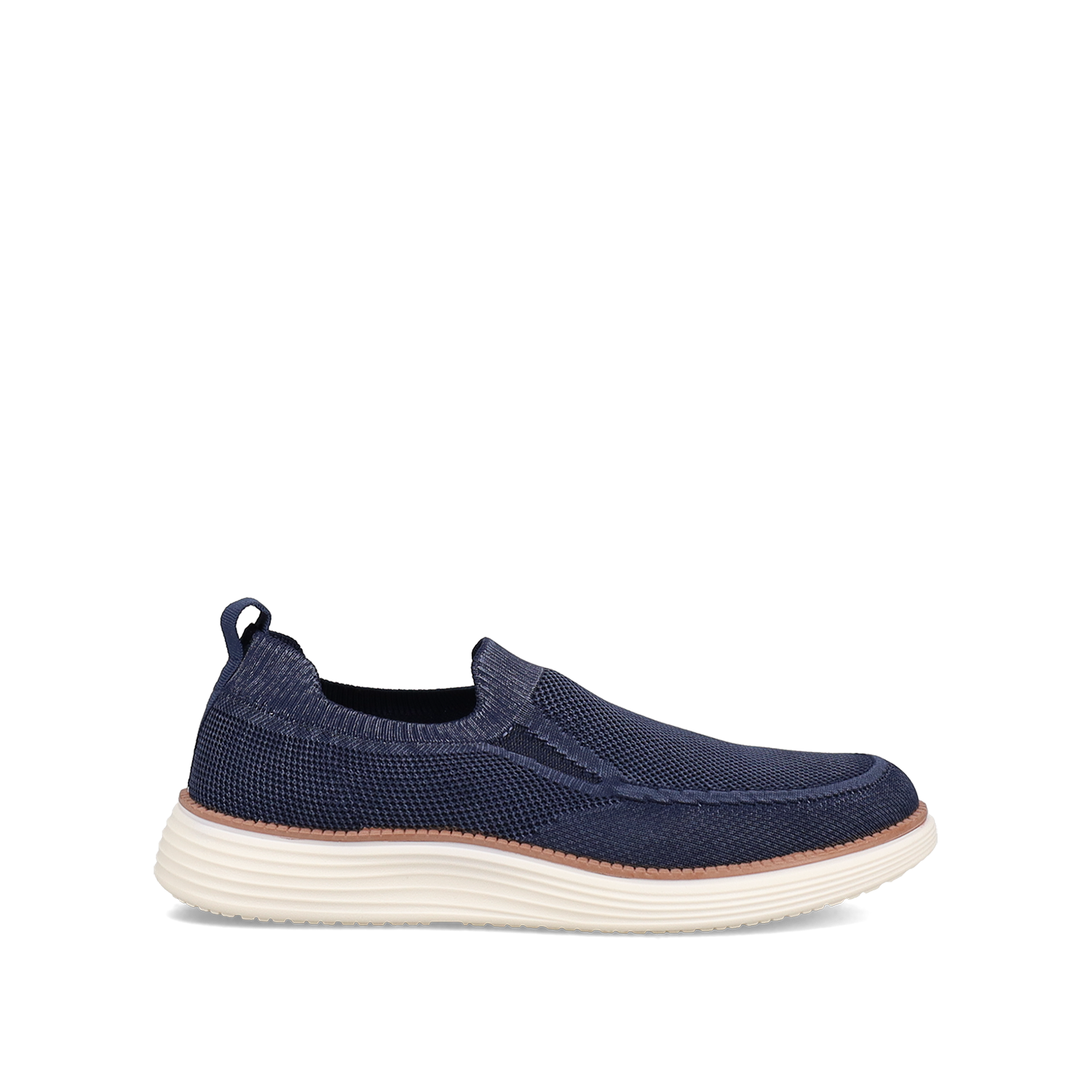 Μπλε ανδρικό loafer