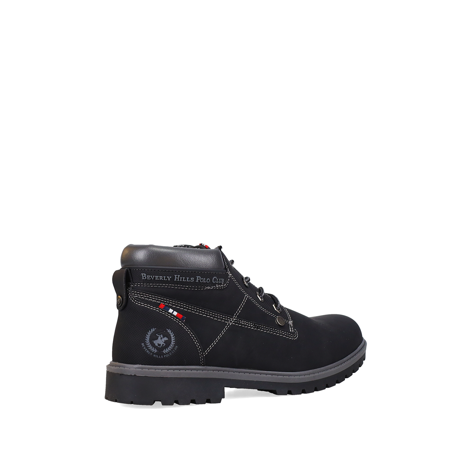 Μαύρο ανδρικό μποτάκι φωτογραφία