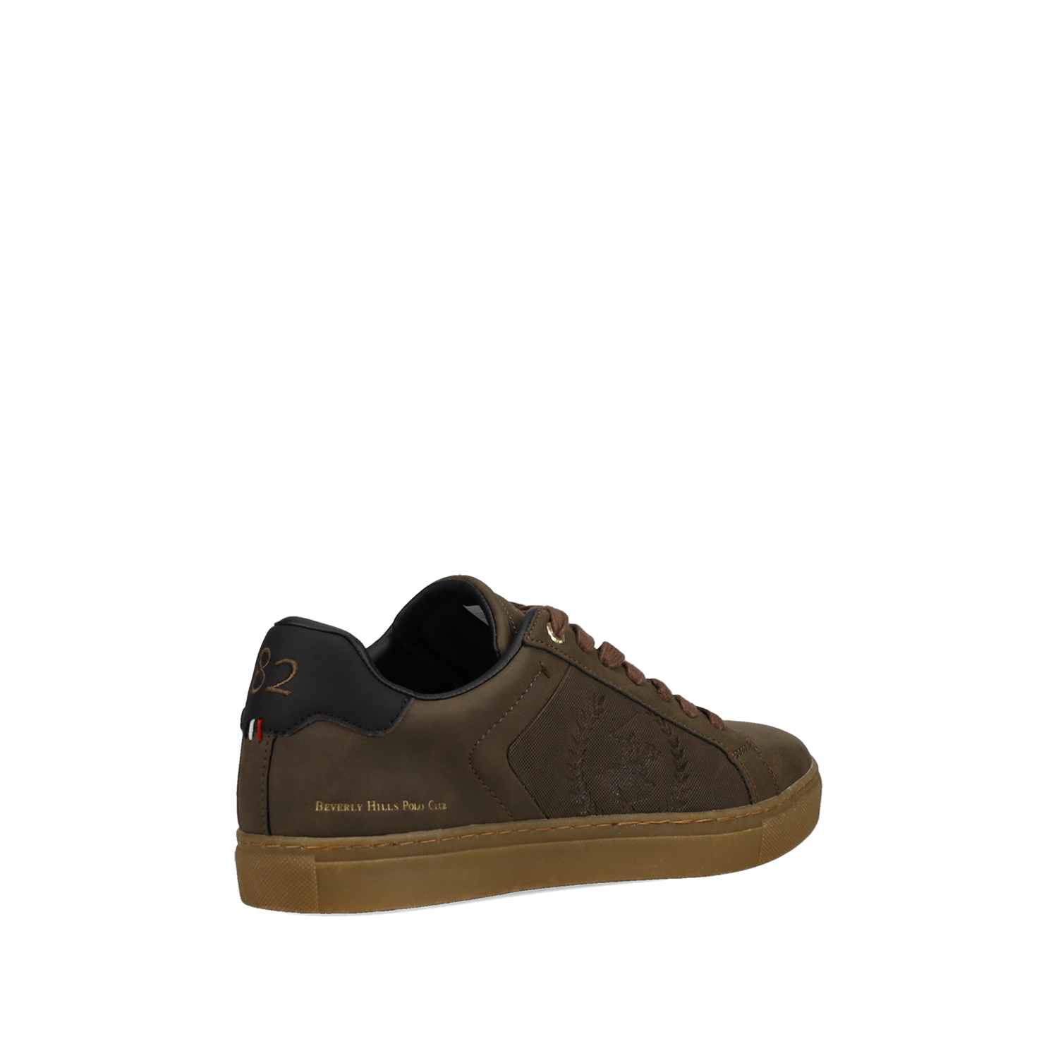 Καφέ ανδρικό sneaker φωτογραφία