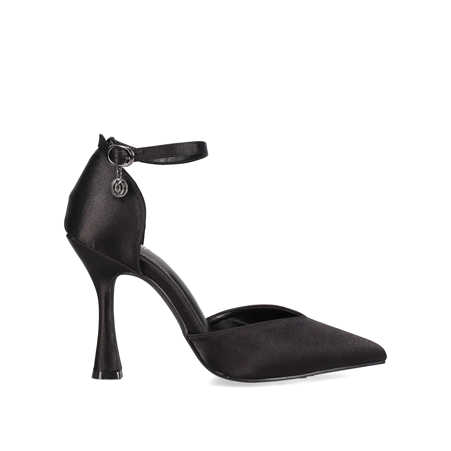 Μαύρη σατέν γόβα